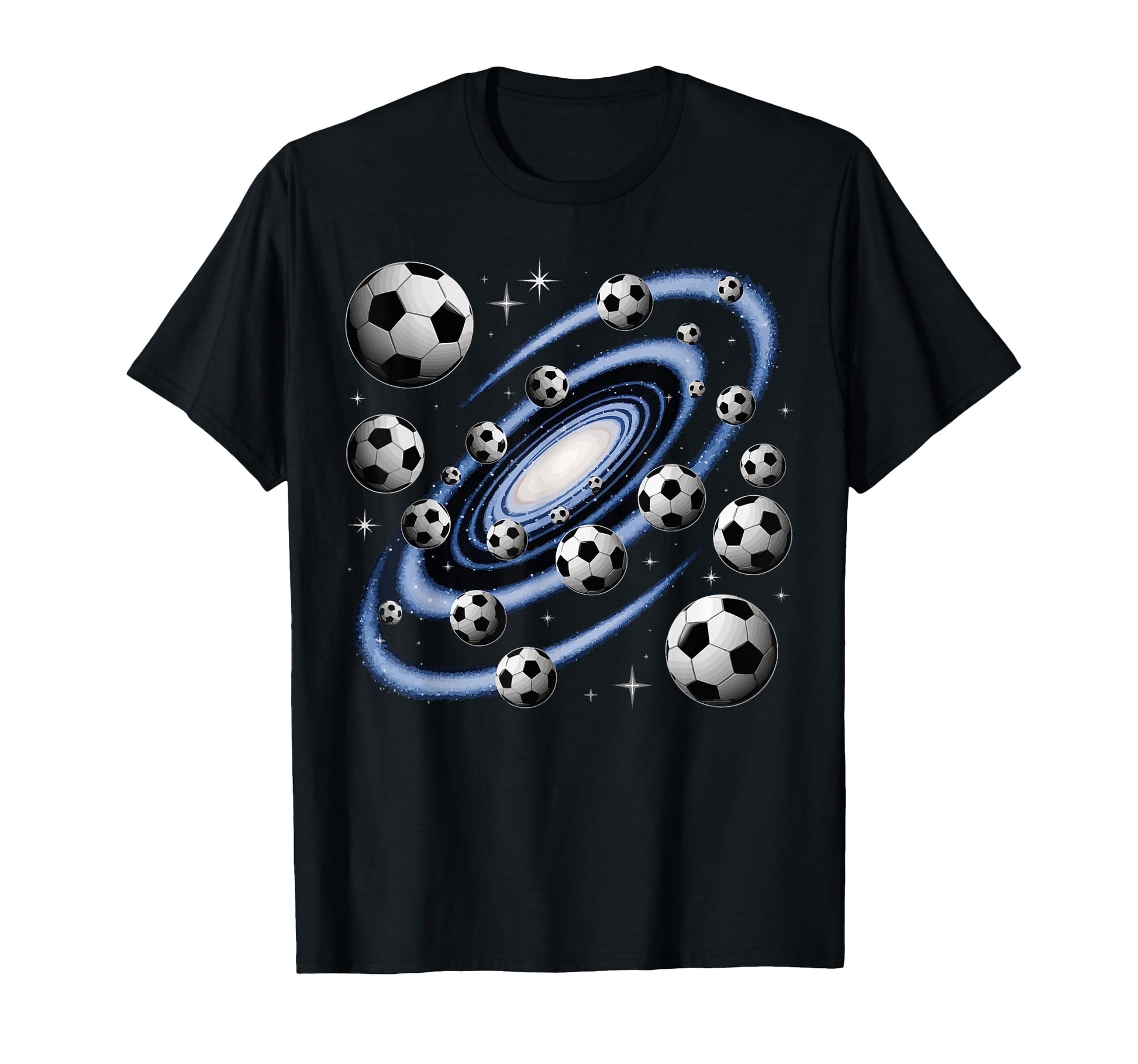 Soccer Space Soccer Universe Lovers T-Shirt - Streetwear Style Unisex - T-Shirt, Sweatshirt, Hoodie