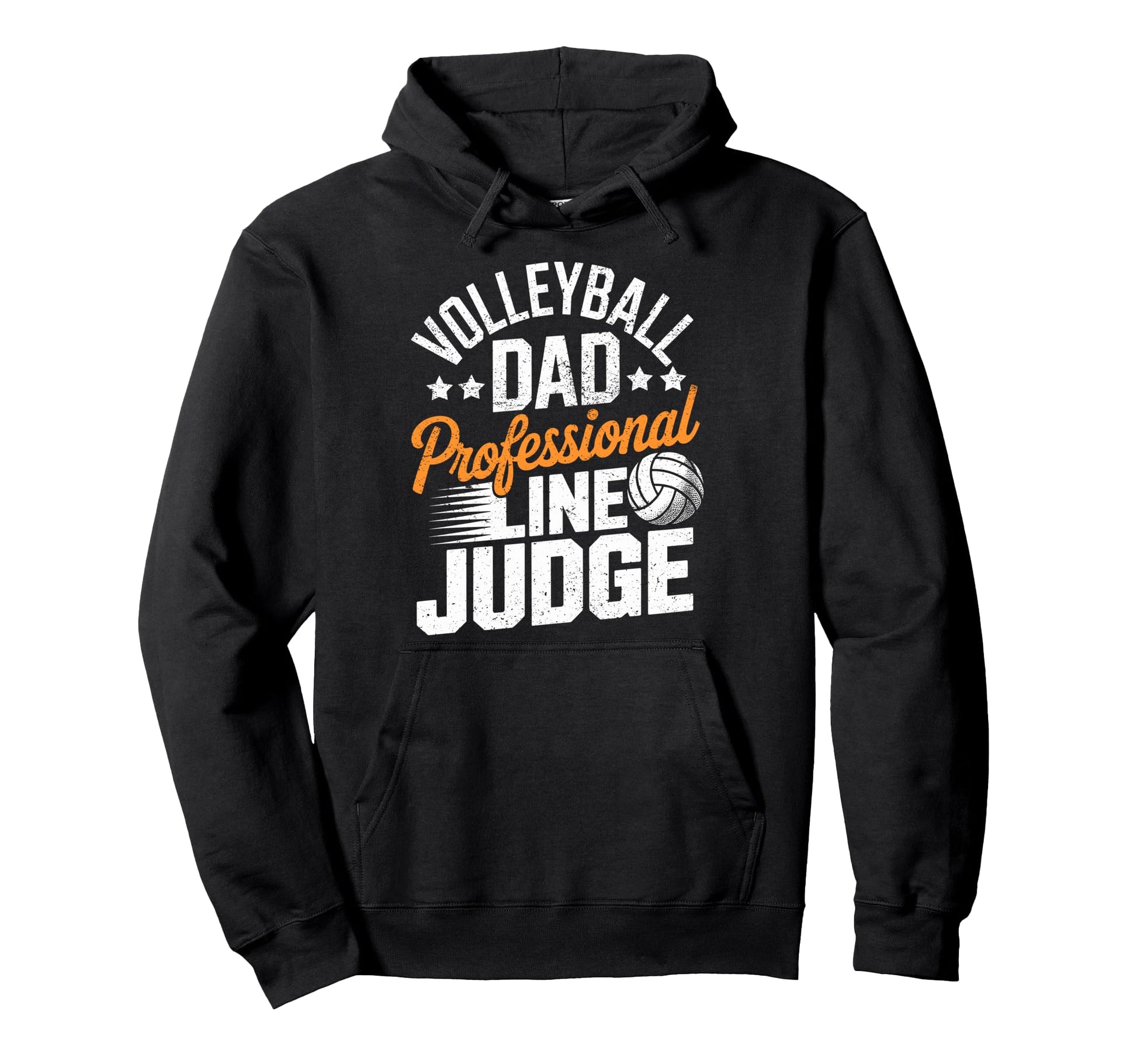 Funny Volleyball Dad Professional Line Hoodie - Trendy Graphic Unisex - T-Shirt, Sweatshirt, Hoodie