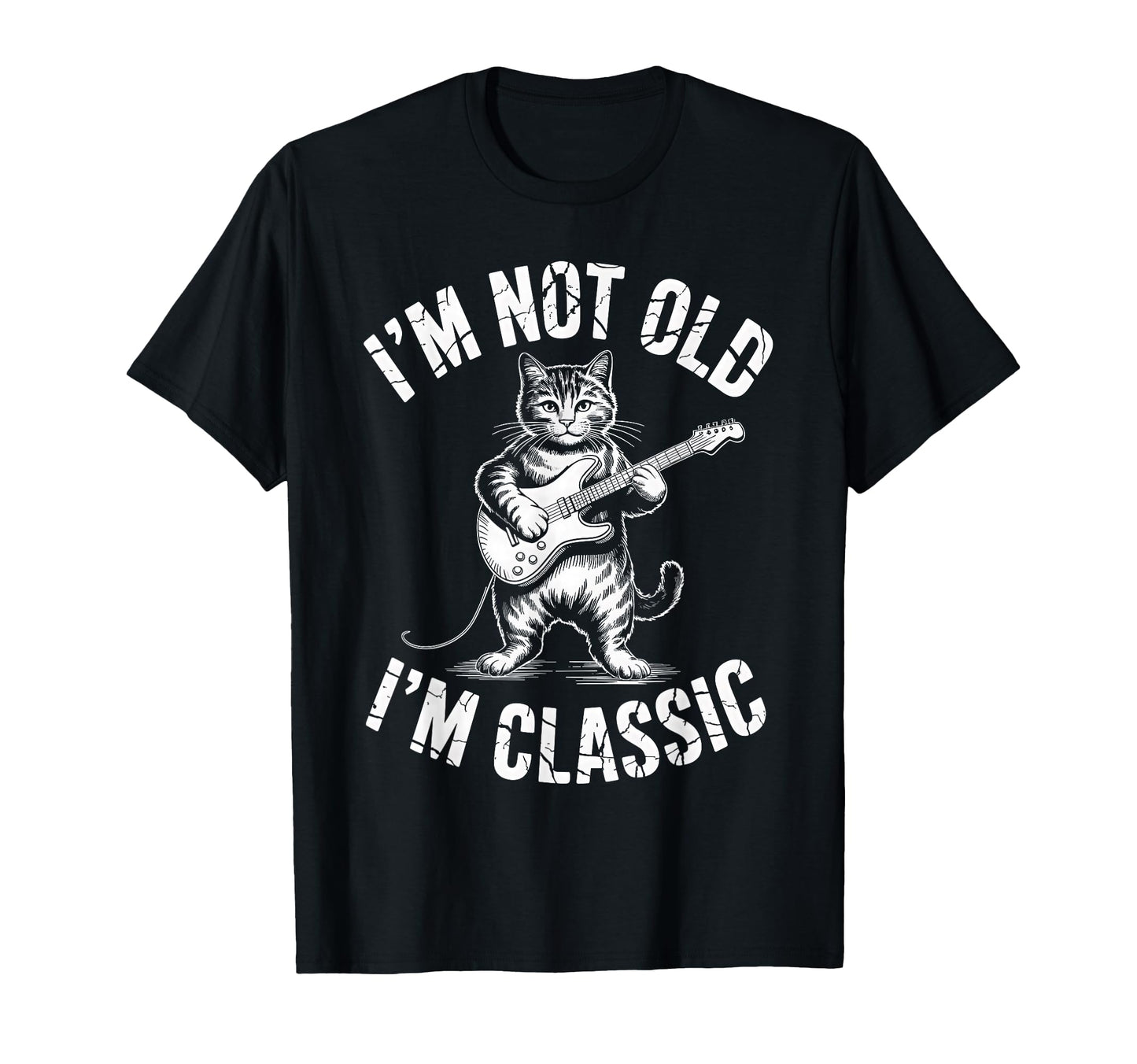 Im Not Old Im Funny Cat Womens T-Shirt - Graphic Print Men Women - T-Shirt, Sweatshirt, Hoodie