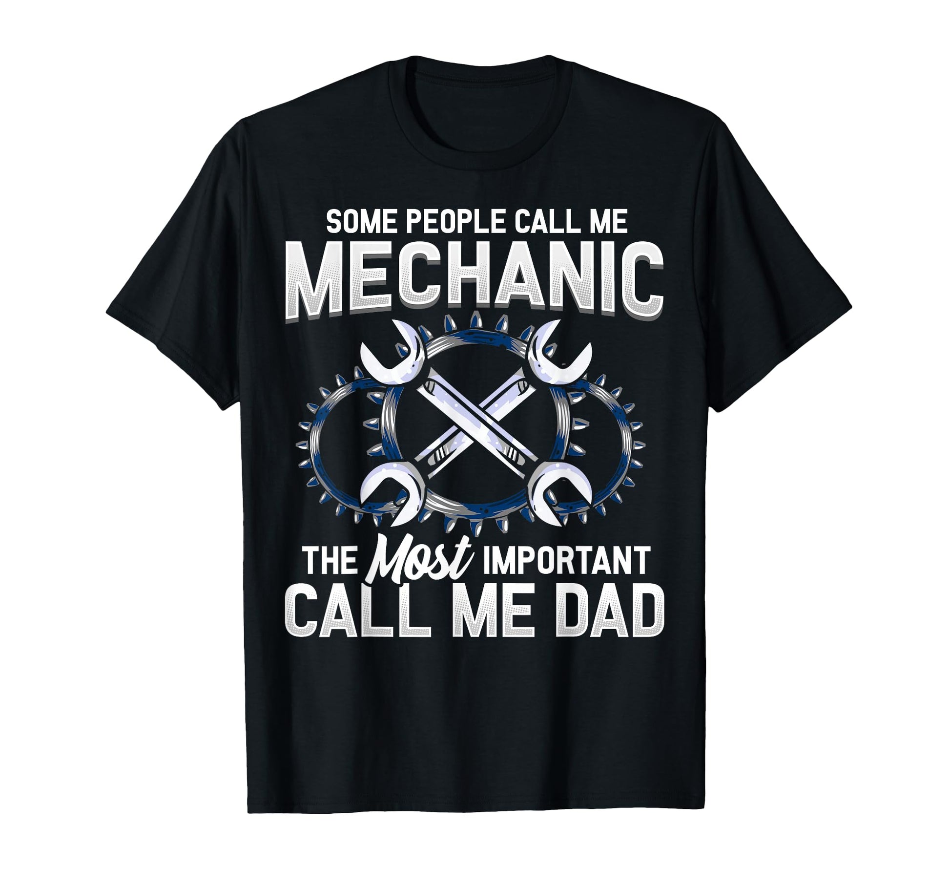 Styley Mens Mechanic Dad Novelty T-Shirt - Aesthetic Graphic for Adults - T-Shirt, Sweatshirt, Hoodie