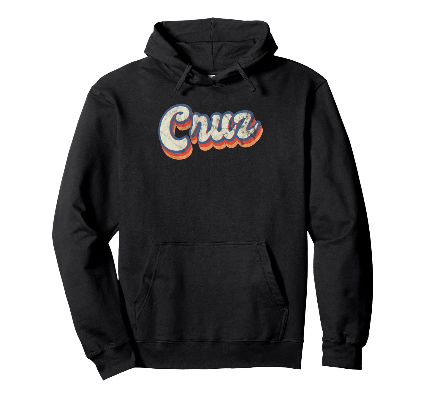 Cruz Personalized Name Custom Lettering 70S Hoodie - Graphic Print Unisex - T-Shirt, Sweatshirt, Hoodie
