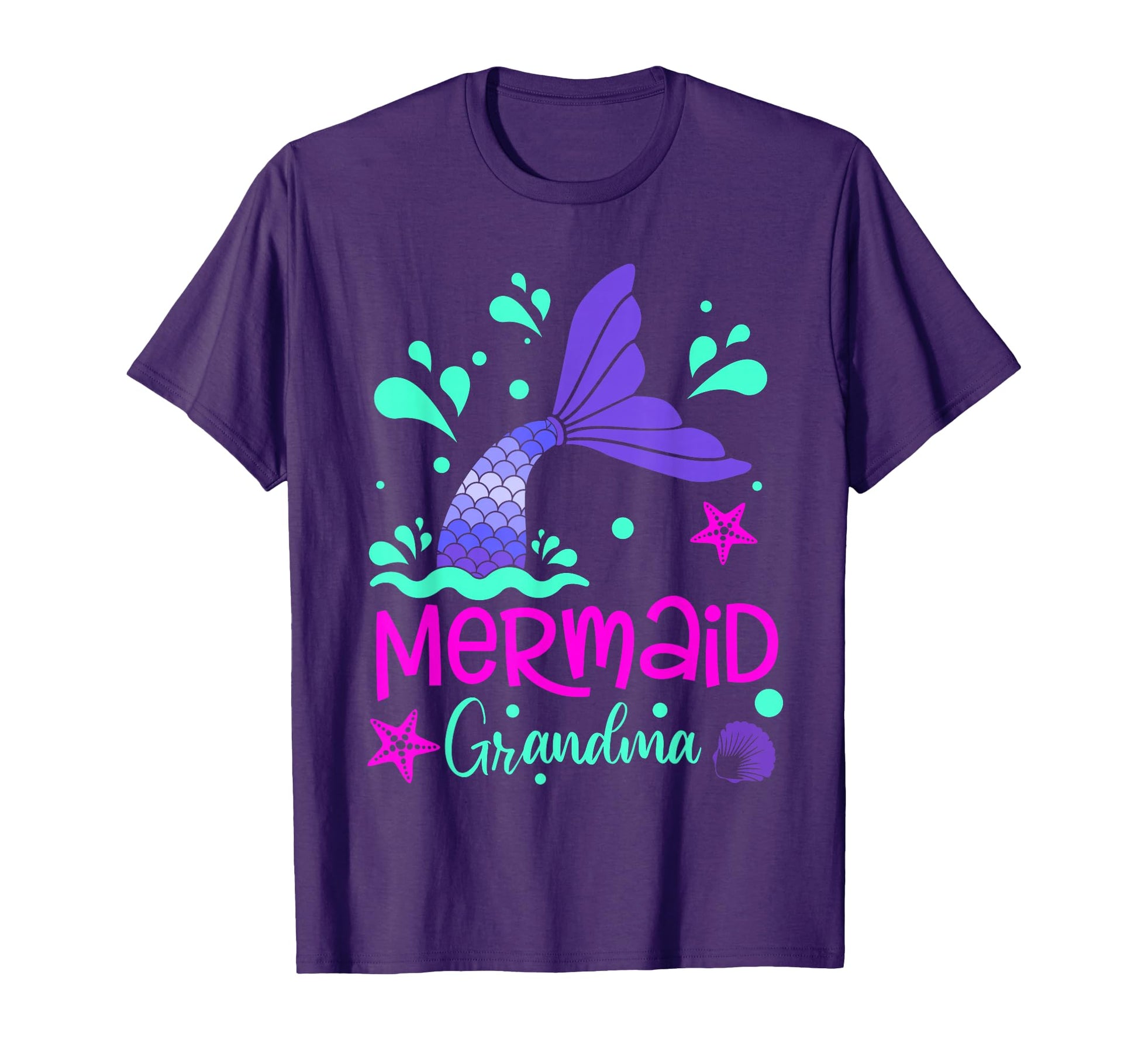 Mermaid Grandma Funny Matching Family T-Shirt - Fun Novelty Design Unisex - T-Shirt, Sweatshirt, Hoodie