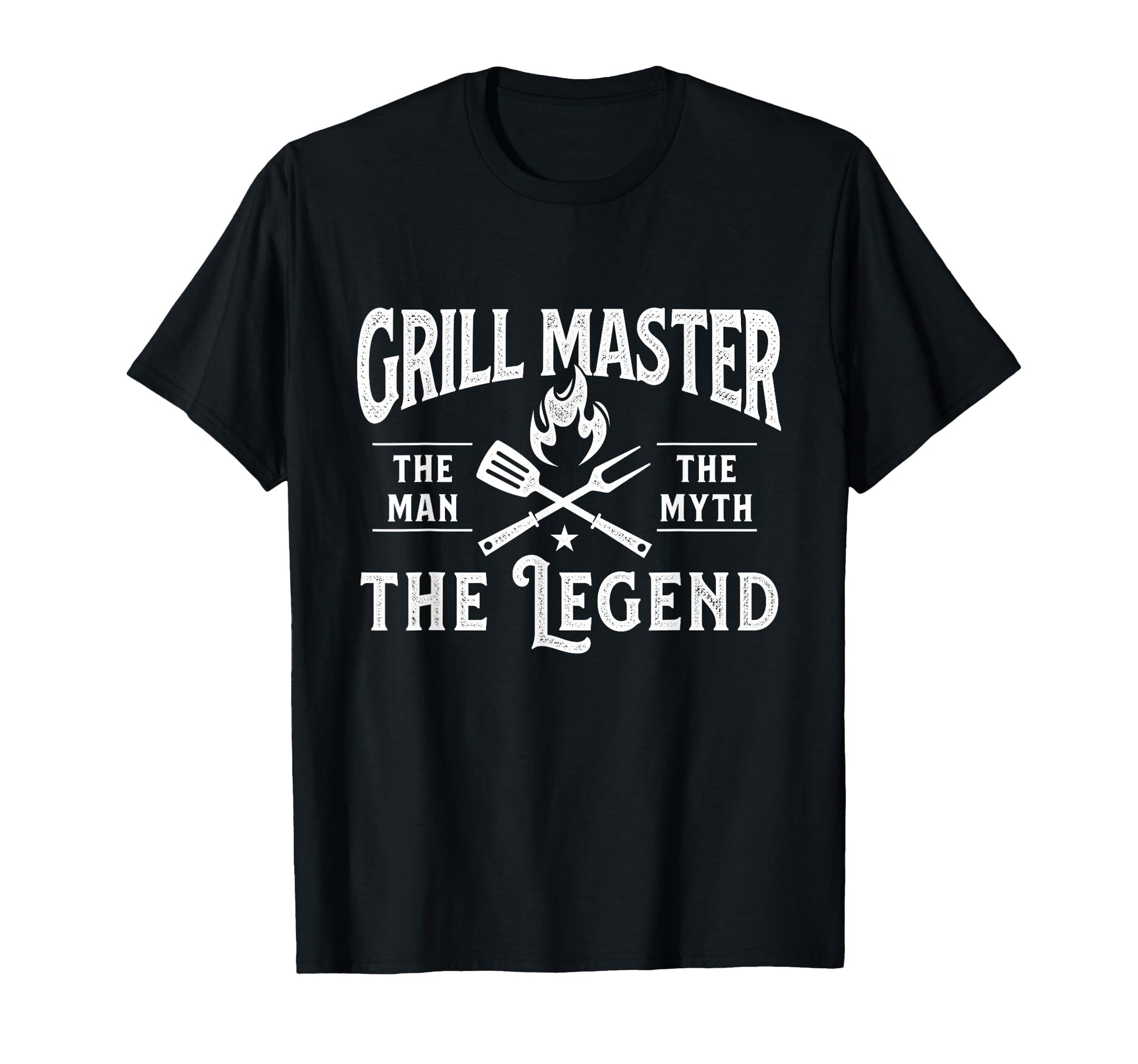 Grill Master Myth Legend Grilling Smoker T-Shirt - Unique Graphic Unisex - T-Shirt, Sweatshirt, Hoodie