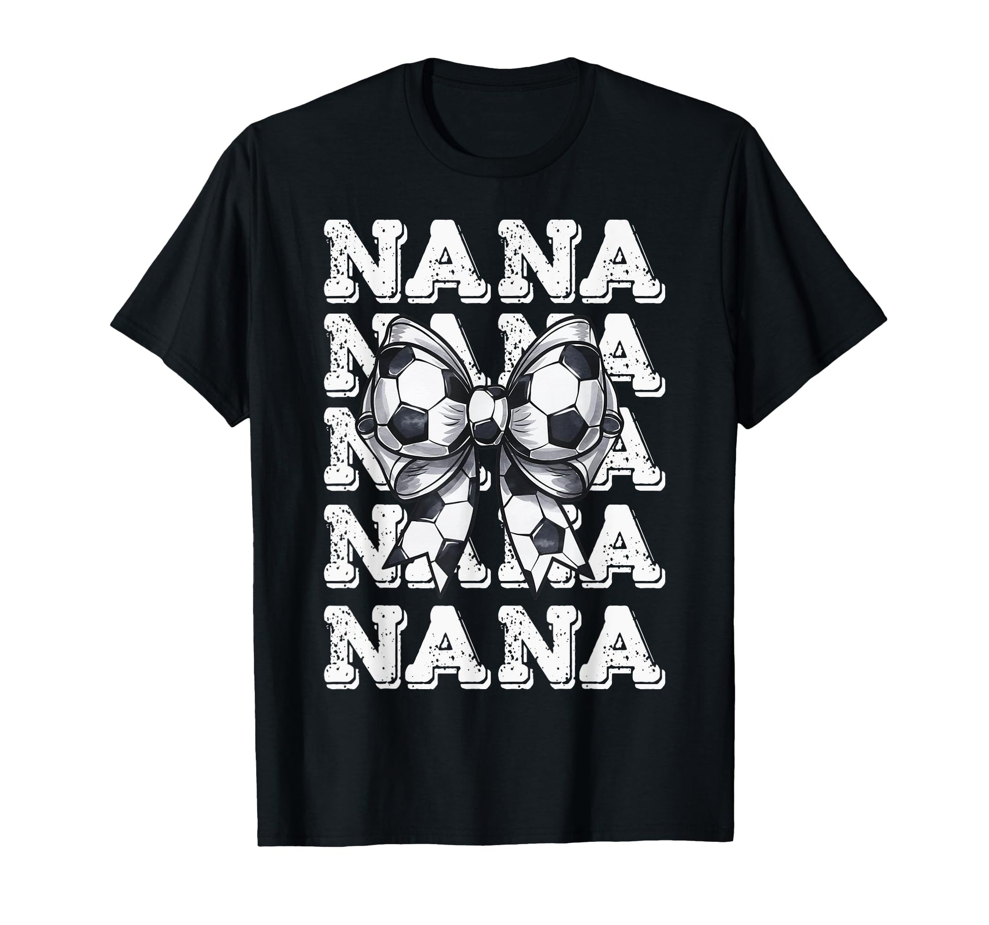Coquette Soccer Nana Matching T-Shirt - Casual Everyday Wear Men Women - T-Shirt, Sweatshirt, Hoodie