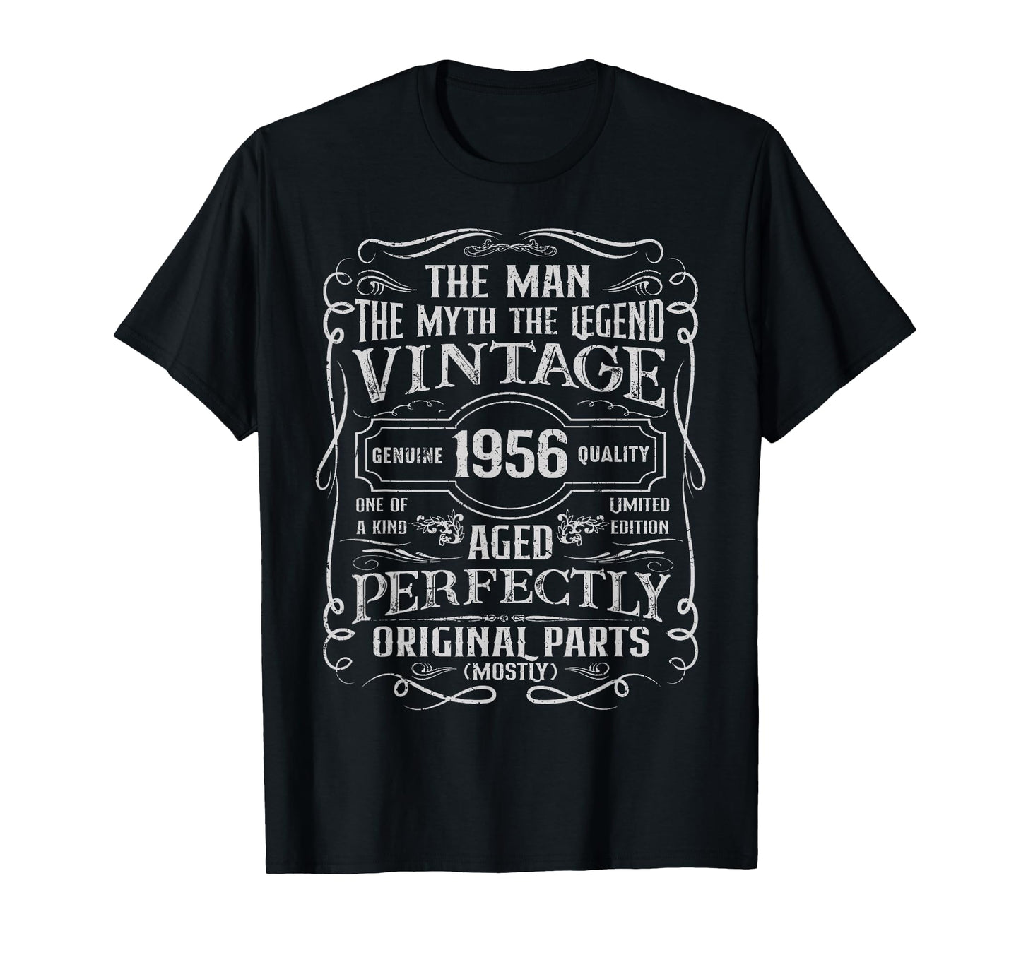 70 Year Old Gifts 1956 Myth Legend T-Shirt - Unique Graphic for Adults - T-Shirt, Sweatshirt, Hoodie