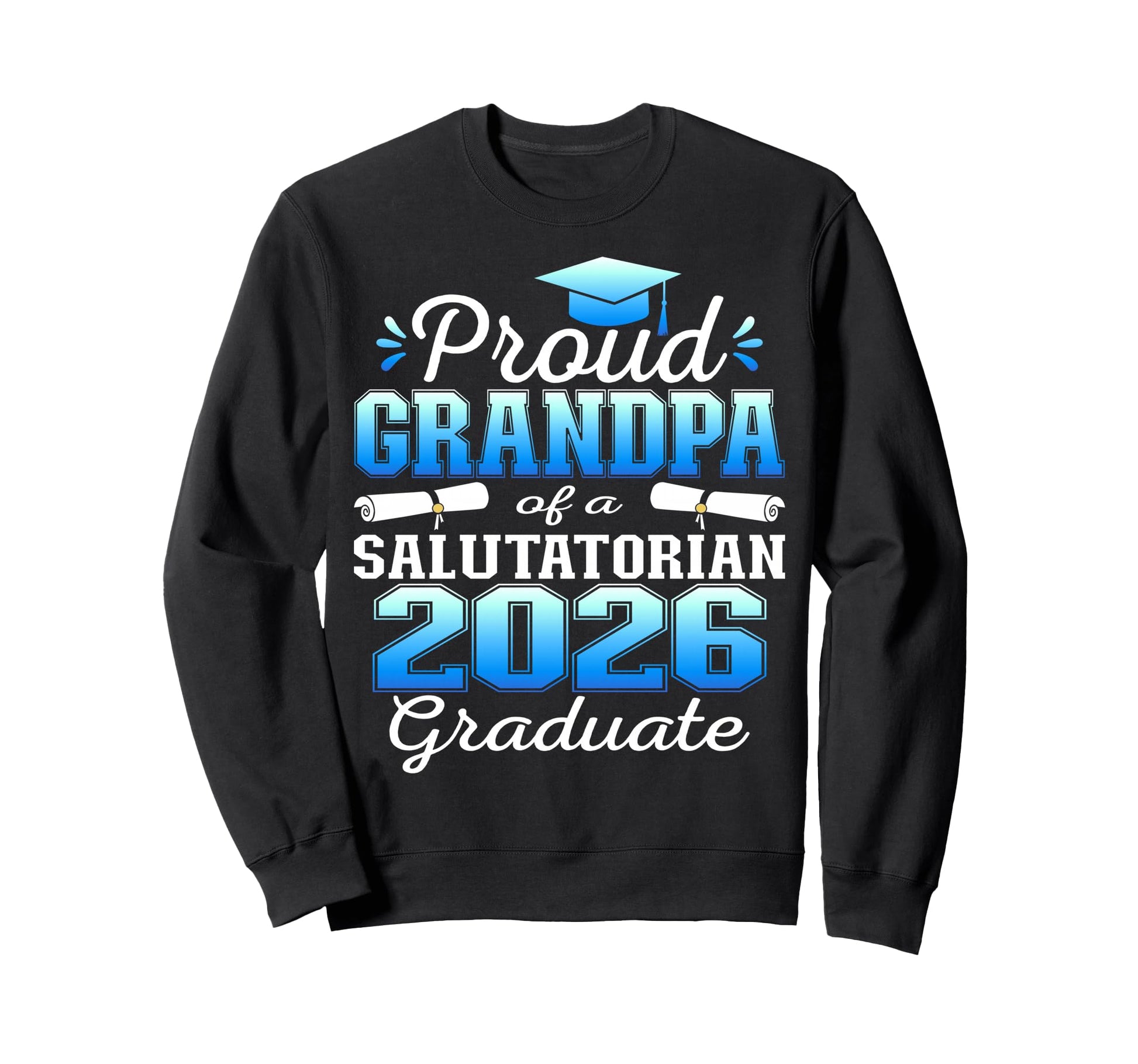 Proud Grandpa 2026 Sweatshirt - Casual Everyday Wear for Adults - T-Shirt, Sweatshirt, Hoodie