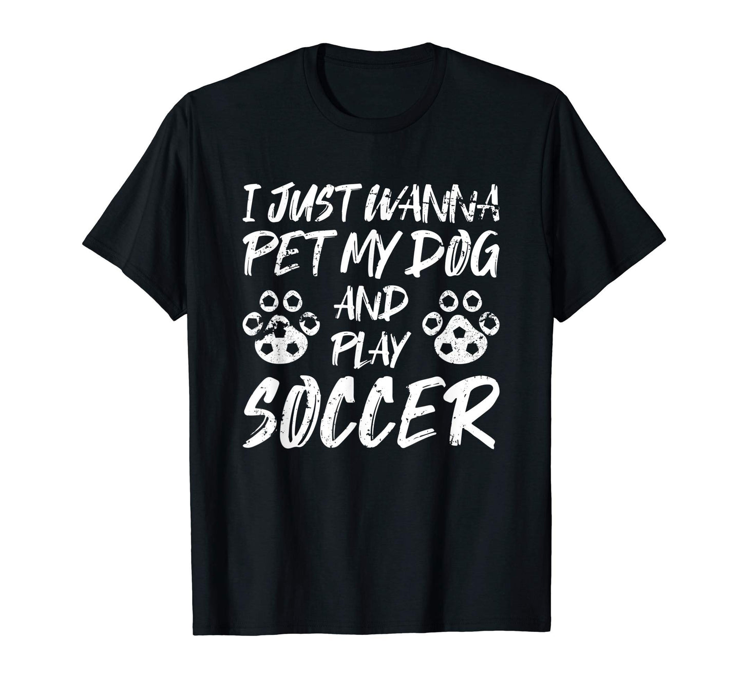 Dog Lover Funny Soccer T-Shirt - Custom Art Print for Adults - T-Shirt, Sweatshirt, Hoodie