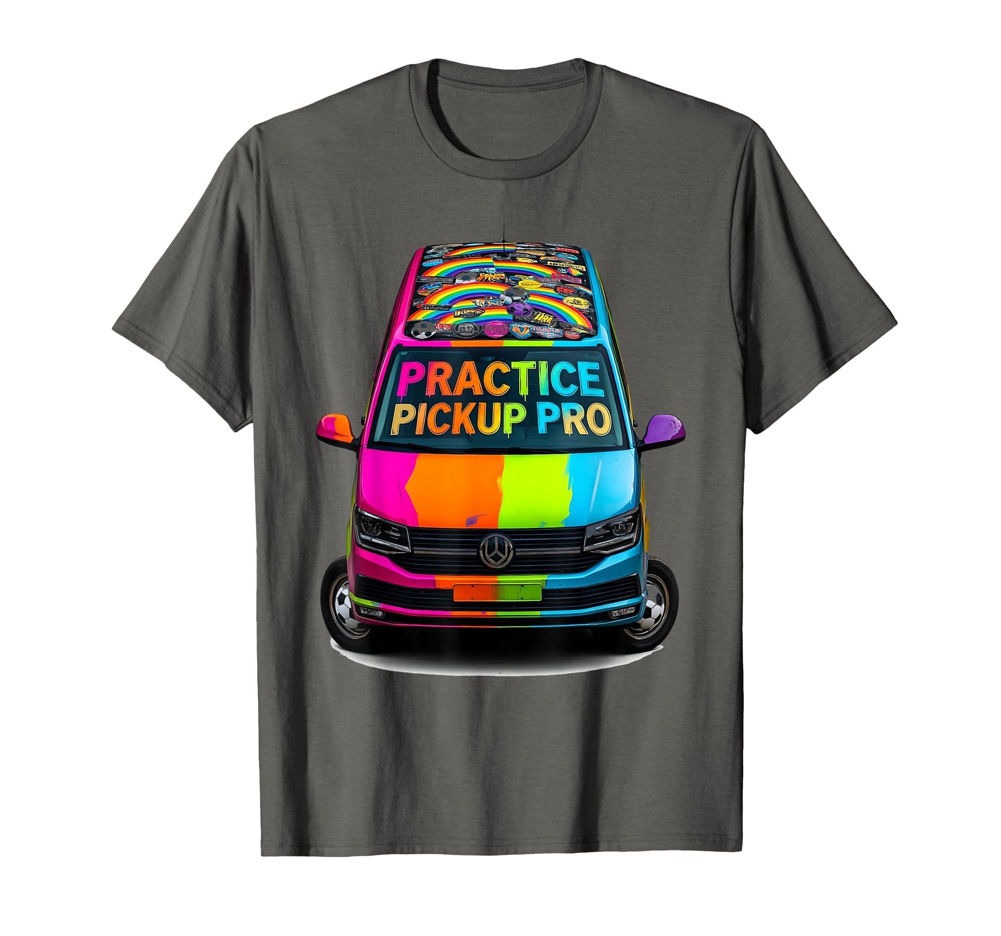 Practice Pickup Pro Soccer Mom T-Shirt - Casual Everyday Wear Men Women - T-Shirt, Sweatshirt, Hoodie