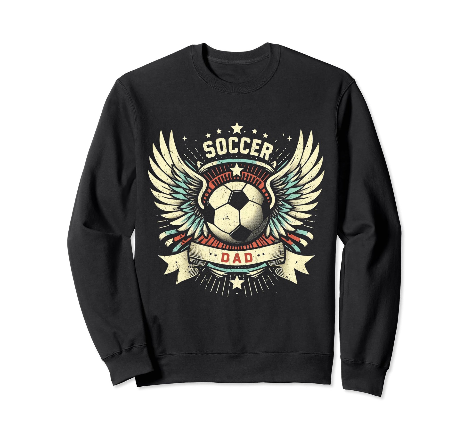 Soccer Dad Family Matching Dad Sweatshirt - Graphic Print for Adults - T-Shirt, Sweatshirt, Hoodie