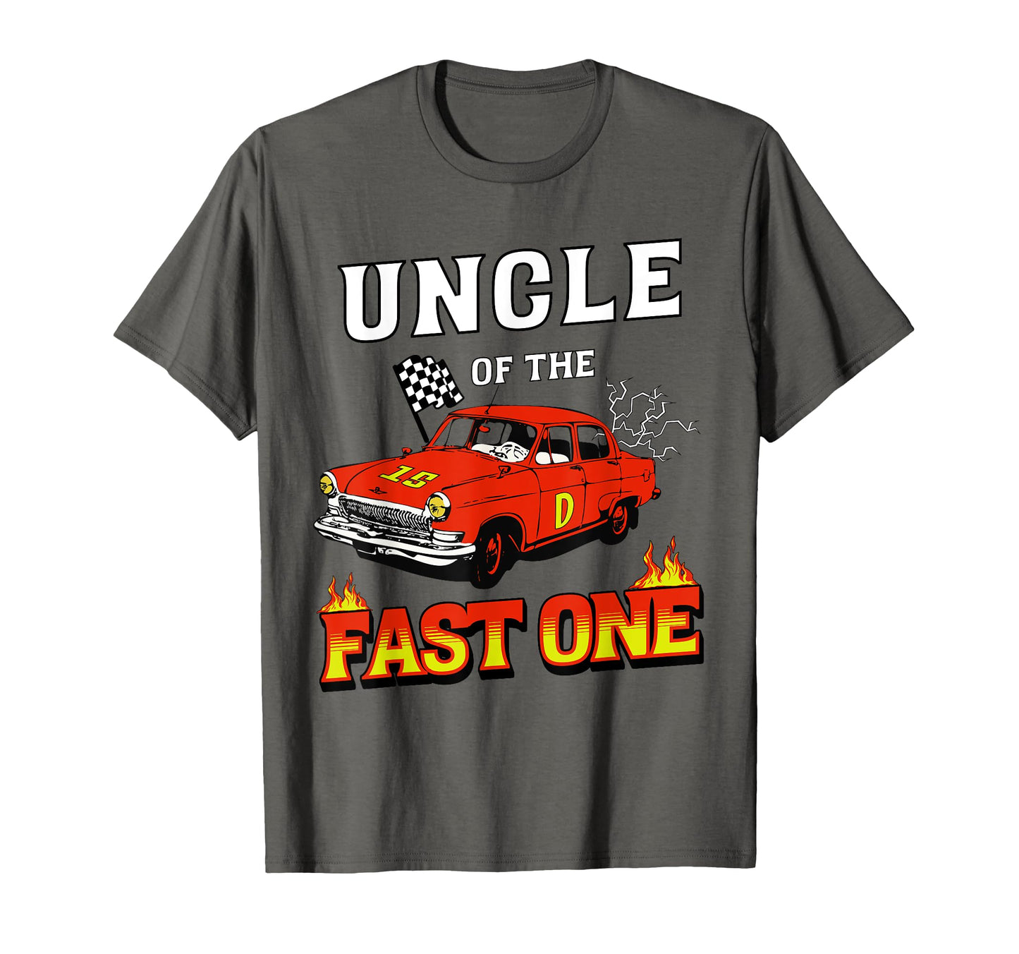 Uncle Fast One Family Matching Birthday T-Shirt - Unique Graphic Unisex - T-Shirt, Sweatshirt, Hoodie