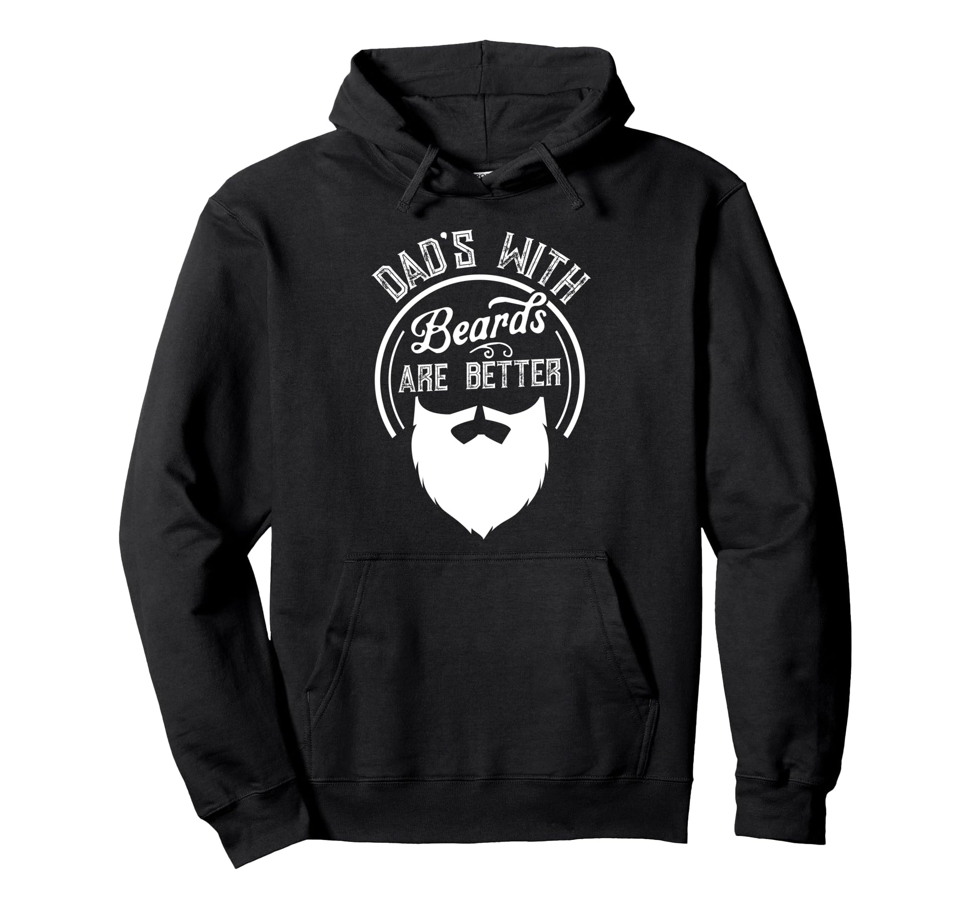 Bearded Dad Hoodie - Aesthetic Graphic Men Women - T-Shirt, Sweatshirt, Hoodie