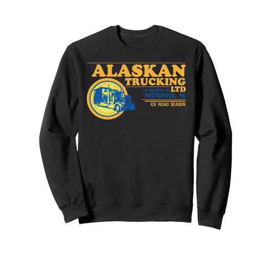 Alaskan Trucking Legendary Usa Truck Sweatshirt - Graphic Print Unisex - T-Shirt, Sweatshirt, Hoodie