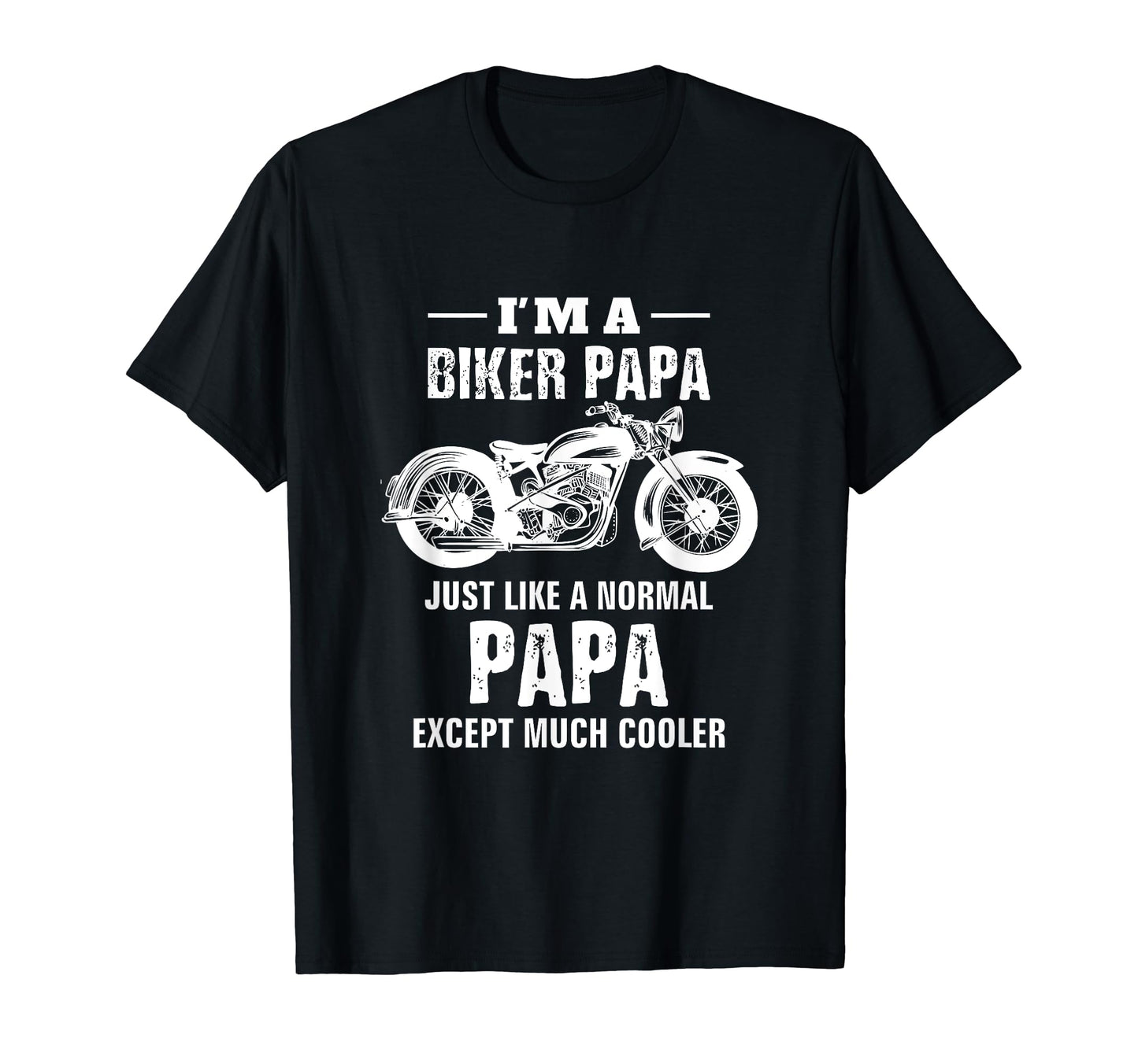 Motorcycle Shirts Biker Papa Bike Tees T-Shirt - Custom Art Print Unisex - T-Shirt, Sweatshirt, Hoodie