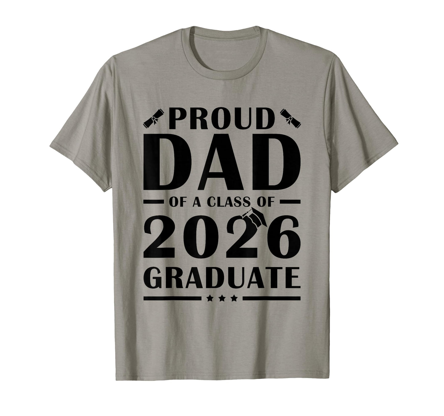 Senior Dad 2026 Proud Dad Class 2026 T-Shirt - Graphic Print for Adults - T-Shirt, Sweatshirt, Hoodie