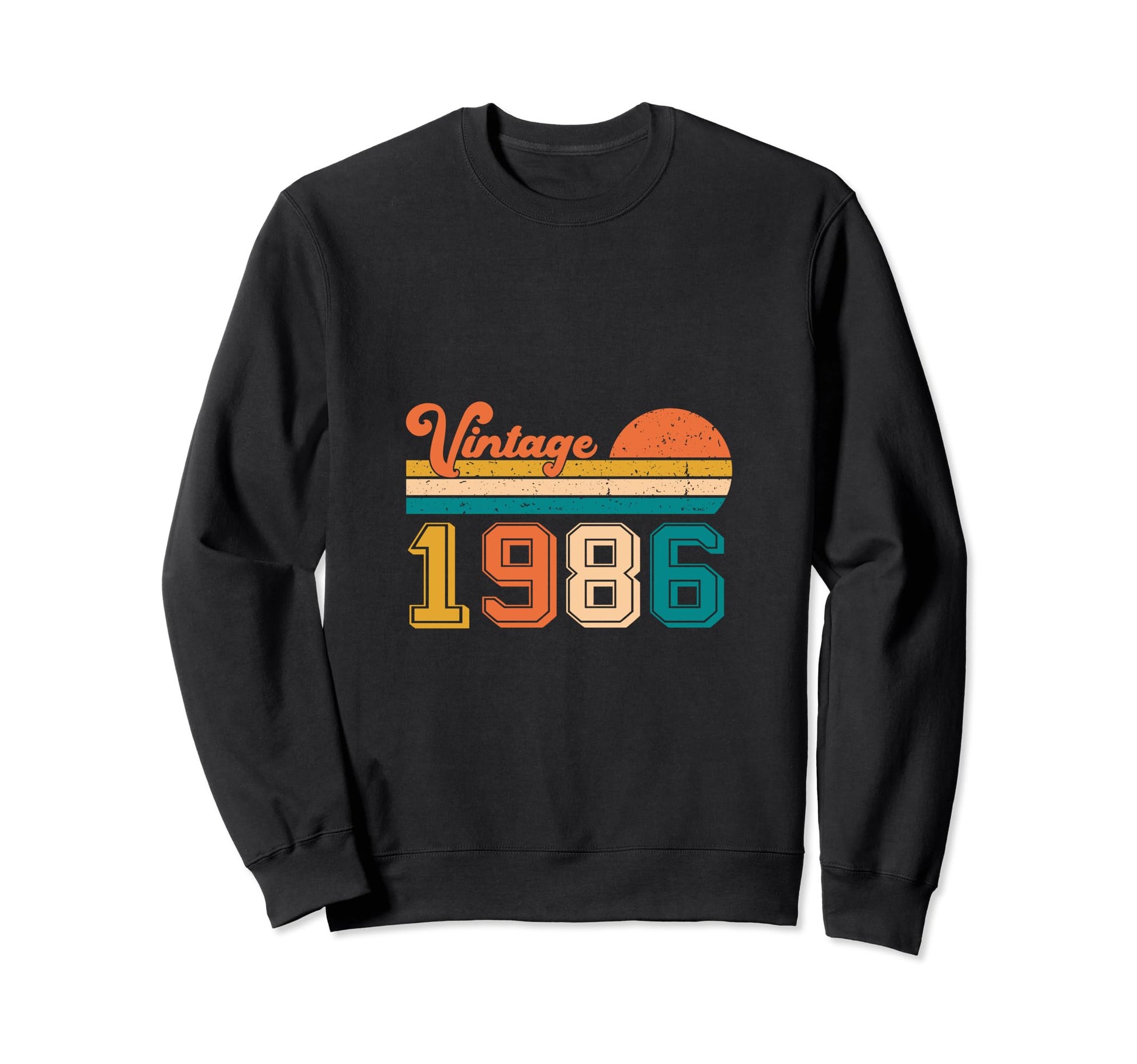 Year 1986 Gift Birthday Mom Dad Sweatshirt - Novelty Apparel Unisex - T-Shirt, Sweatshirt, Hoodie