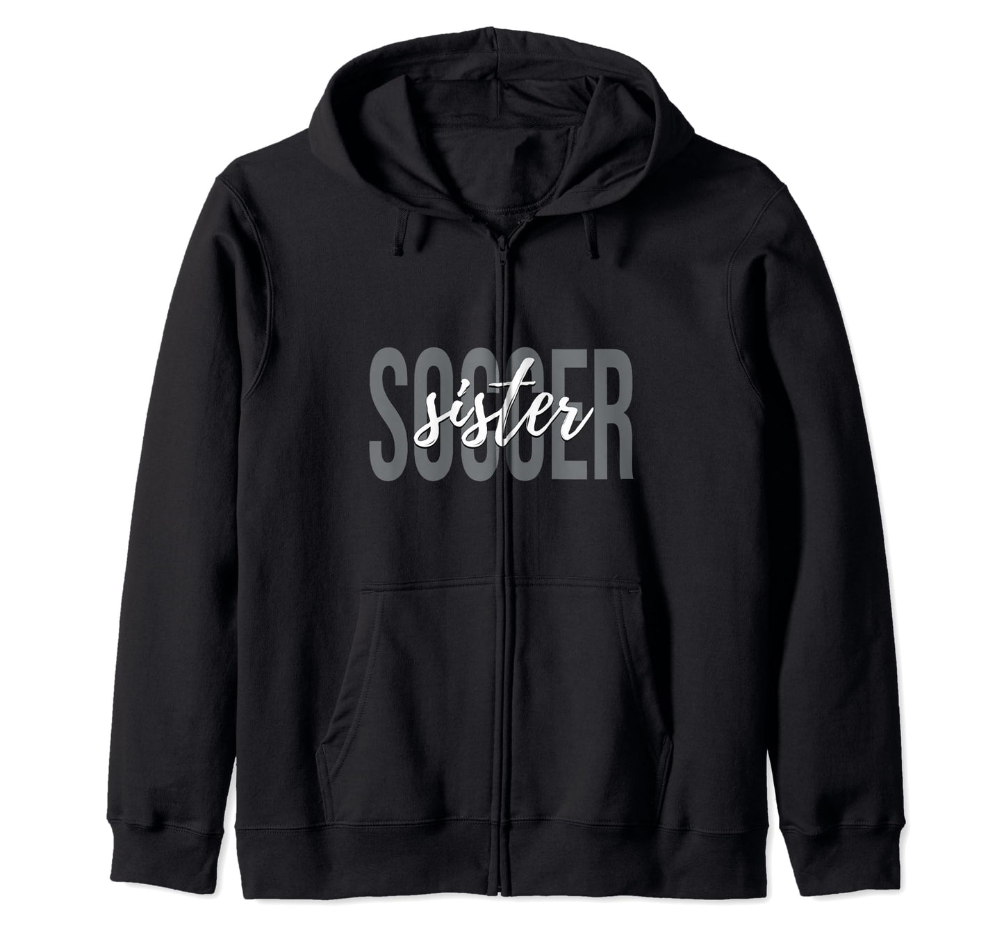 Soccer Sister Soccer Player Sport Sweatshirt - Custom Art Print Unisex - T-Shirt, Sweatshirt, Hoodie
