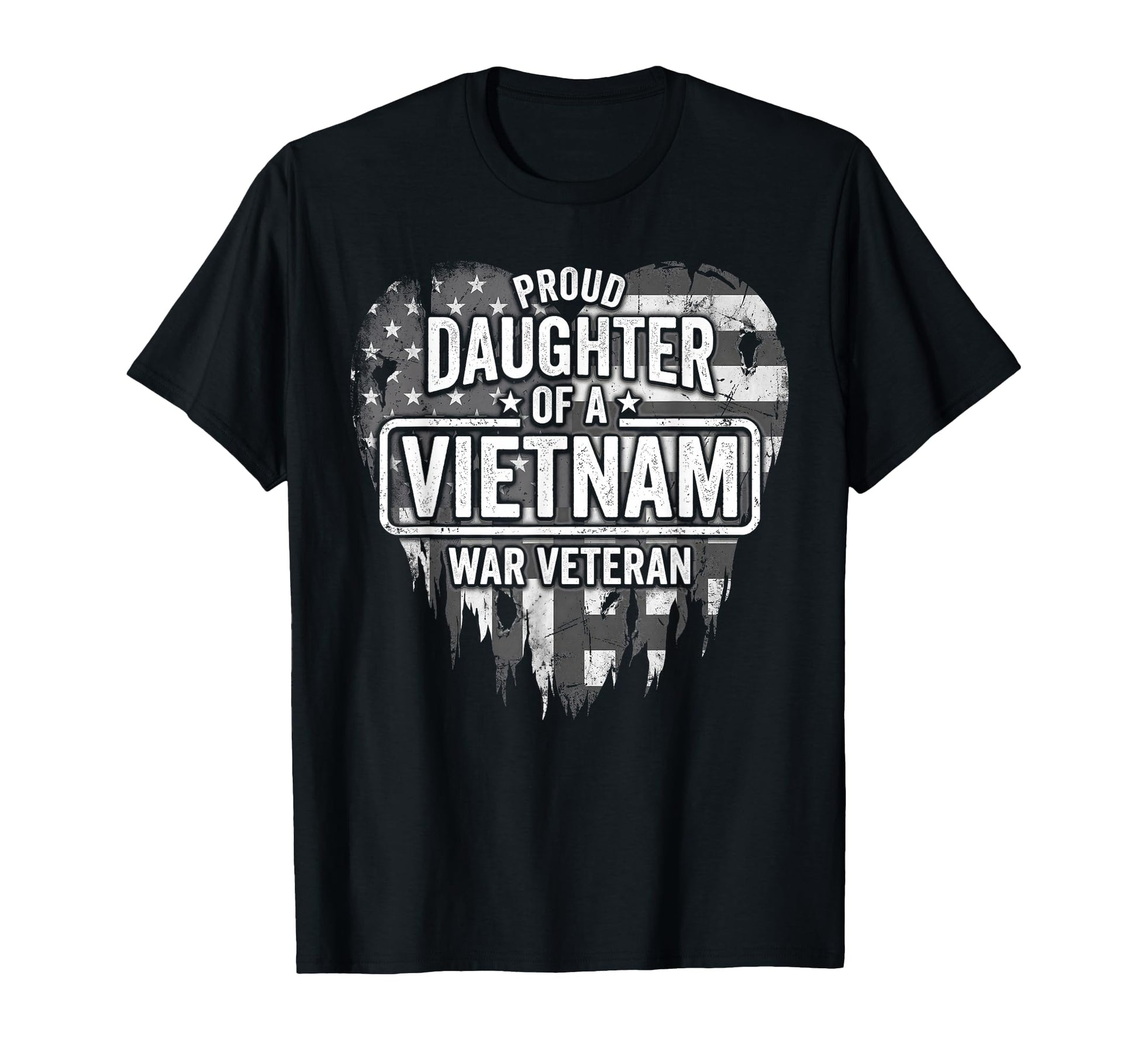 Proud Daughter Vietnam Vet Dad T-Shirt - Unique Graphic for Adults - T-Shirt, Sweatshirt, Hoodie