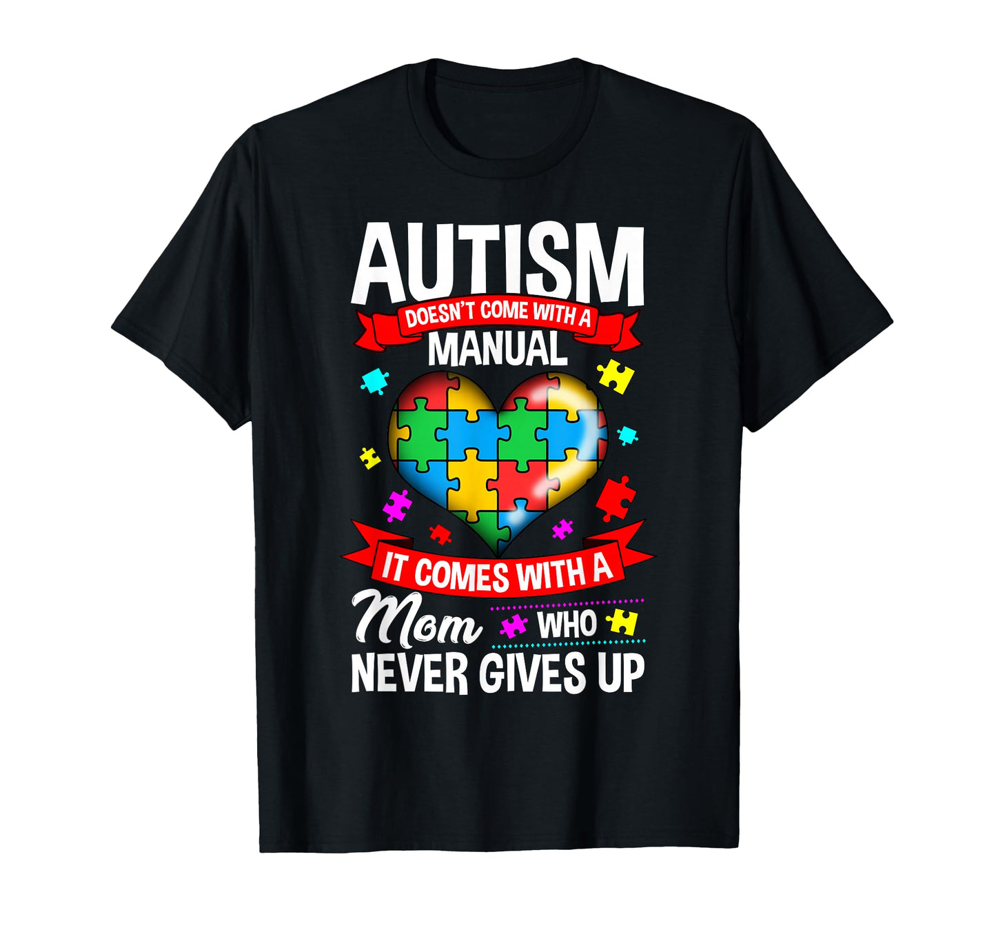 Autism Mom Autism Awareness Shirts Mom T-Shirt - Graphic Print for Adults - T-Shirt, Sweatshirt, Hoodie
