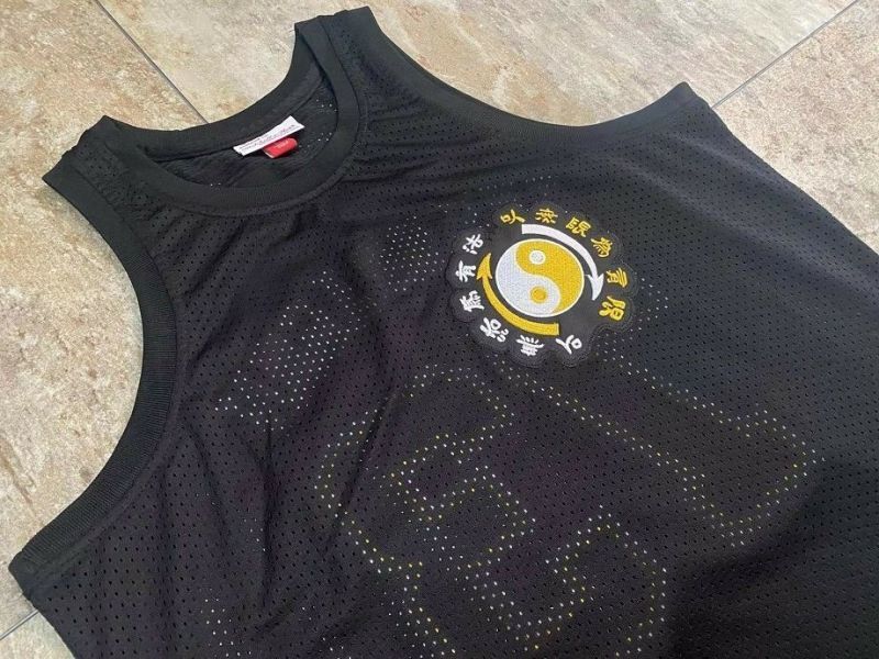 73 The Gragon Collaboration Black Jersey Style 6 Basketball Jersey basketball jersey product view 1