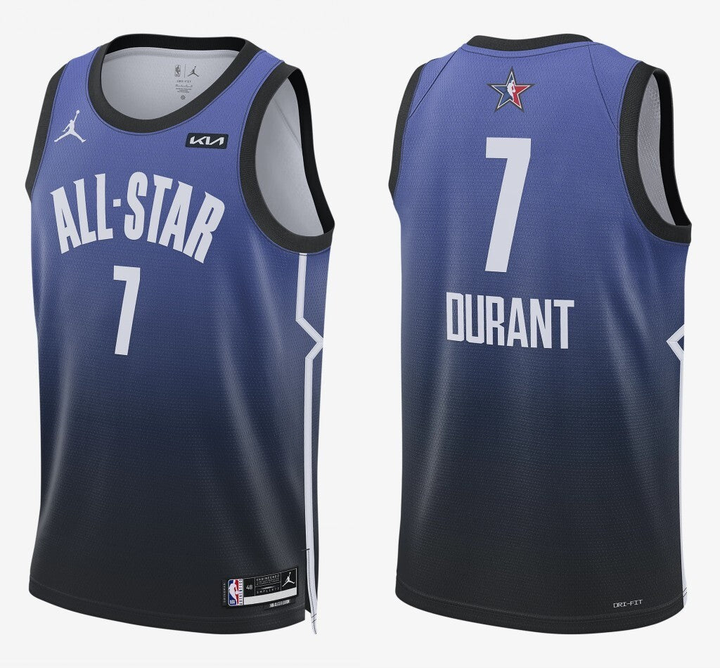 7 Kevin Durant 2023 All-Star Edition Style 1 Basketball Jersey basketball jersey product view 1
