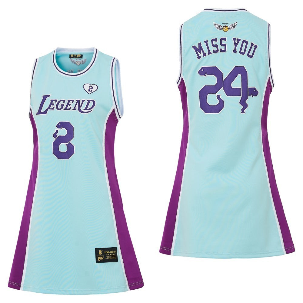8-24 Blue Front Legend Back MISS YOU College Football Jersey football jersey product view 1
