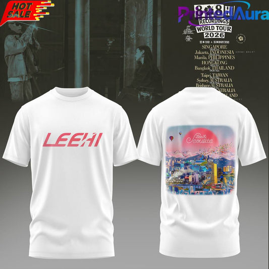 808 HI Recordings World Tour 2026 Tee Unisex T-shirt, Sweatshirt, Hoodie, Long Sleeve Tee - T-Shirt, Sweatshirt, Hoodie