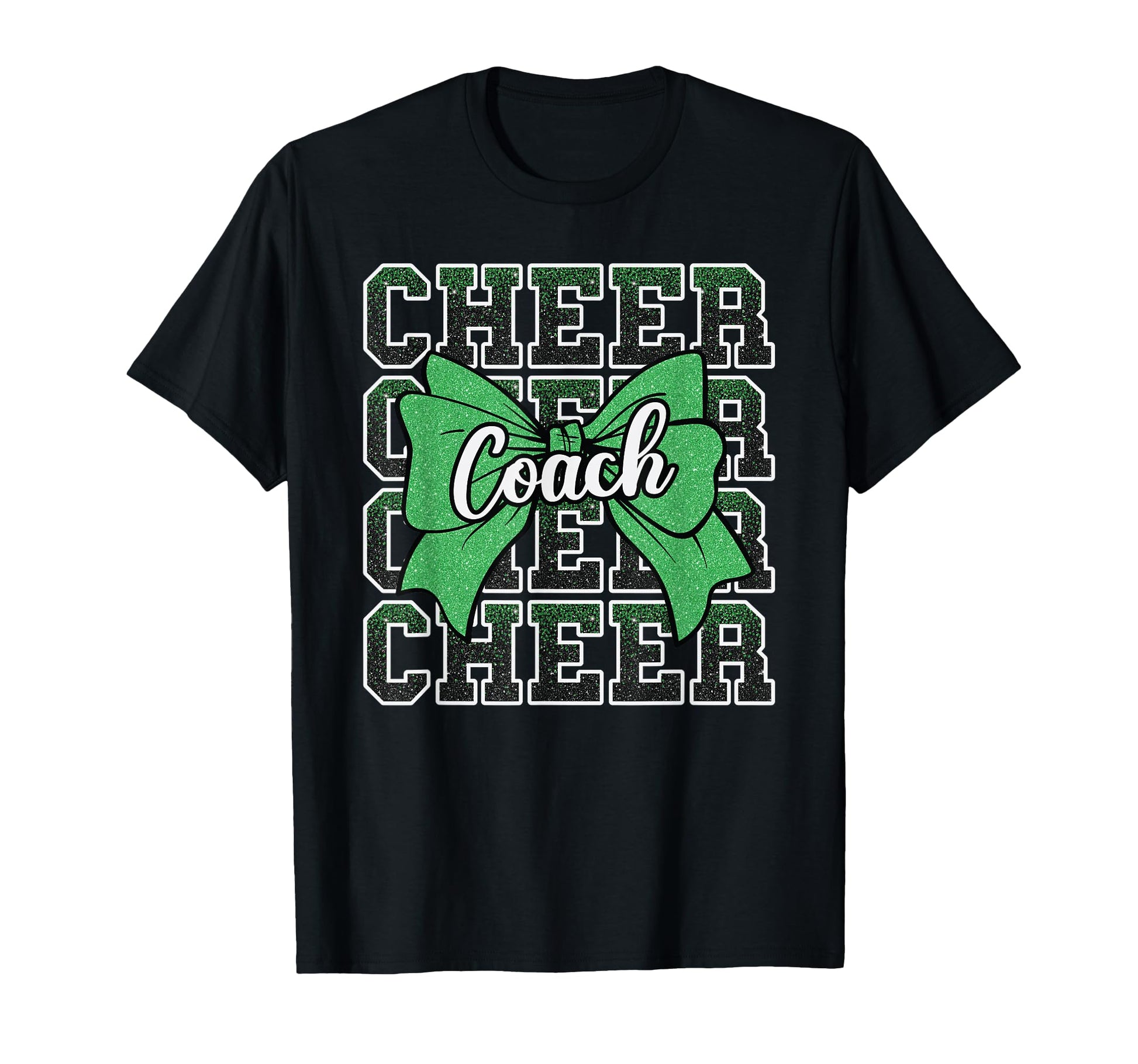 Green Funny Sport Loud Proud Cheer Coach T-Shirt - Graphic Print Men Women - T-Shirt, Sweatshirt, Hoodie