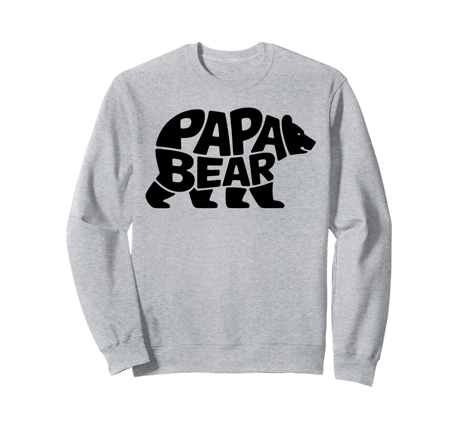 Papa Bear Dad Father Polar Bear Sweatshirt - Unique Graphic Men Women - T-Shirt, Sweatshirt, Hoodie