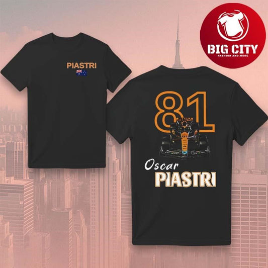 81 Oscar Piastri Australia Two Sided Shirt Unisex T-shirt, Sweatshirt, Hoodie, Long Sleeve Tee - T-Shirt, Sweatshirt, Hoodie