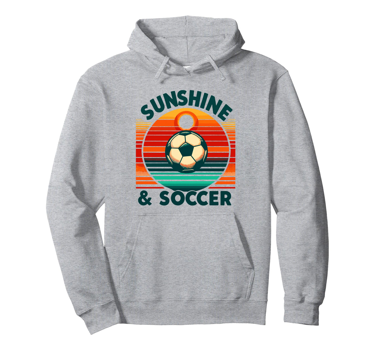 Sunshine Soccer Gear Soccer Player Hoodie - Aesthetic Graphic Men Women - T-Shirt, Sweatshirt, Hoodie