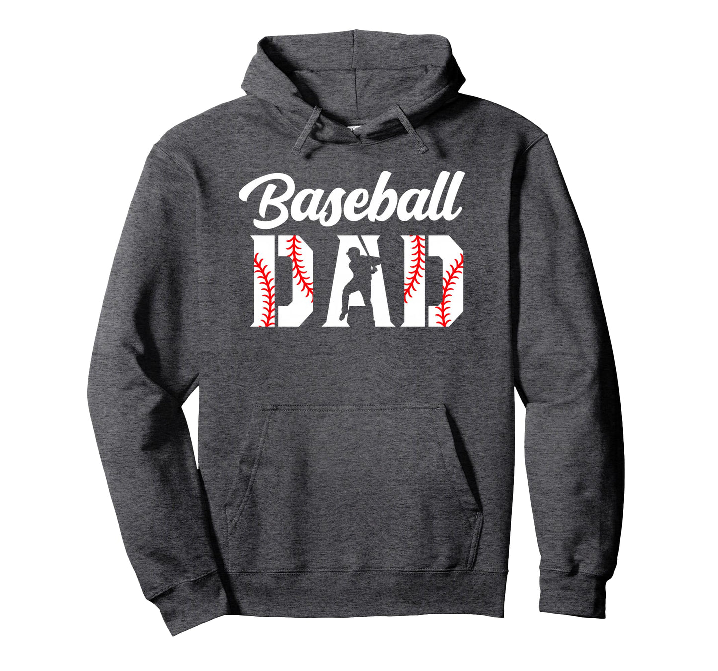 Baseball Dad Dad Baseball Hoodie - Trendy Graphic Men Women - T-Shirt, Sweatshirt, Hoodie