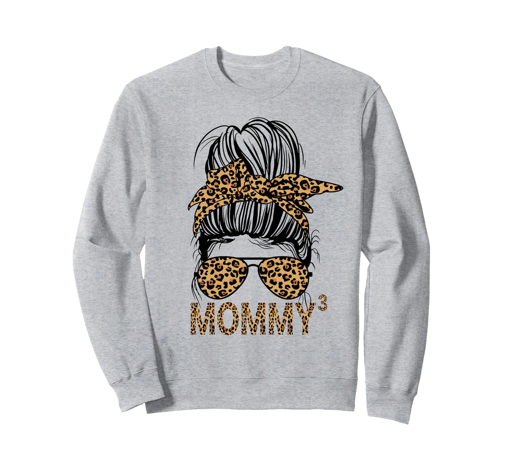 Mommy 3 Third Time Mother Mommy 3 Sweatshirt - Custom Art Print for Adults - T-Shirt, Sweatshirt, Hoodie