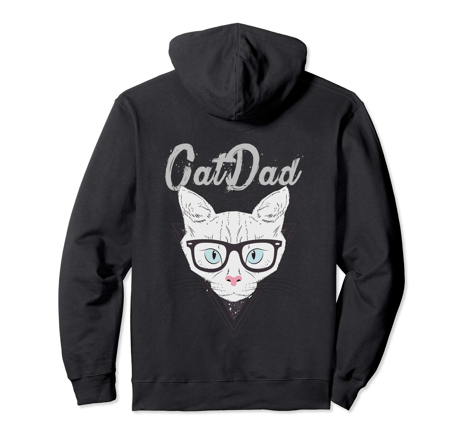Cat Dad Gift Best Cat Dad Ever Hoodie - Novelty Apparel Unisex - T-Shirt, Sweatshirt, Hoodie