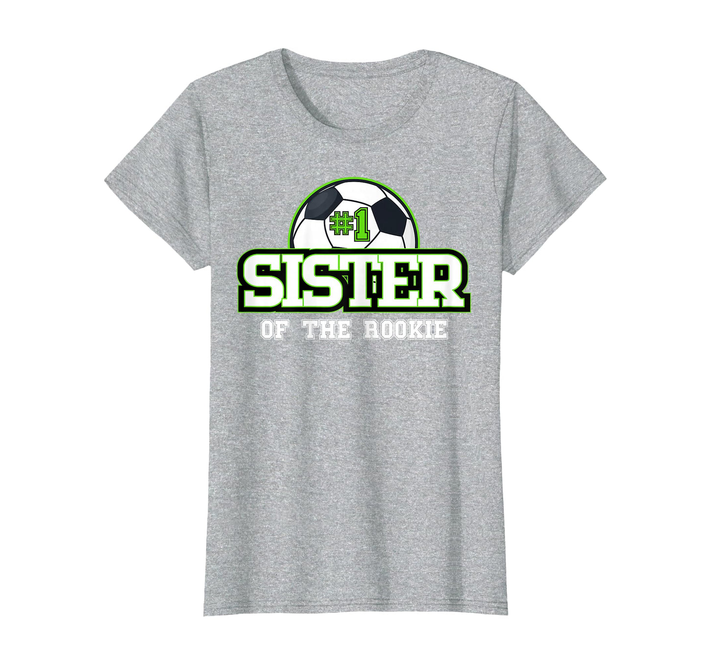 Sister Rookie 1St Birthday Soccer Theme T-Shirt - Aesthetic Graphic Unisex - T-Shirt, Sweatshirt, Hoodie