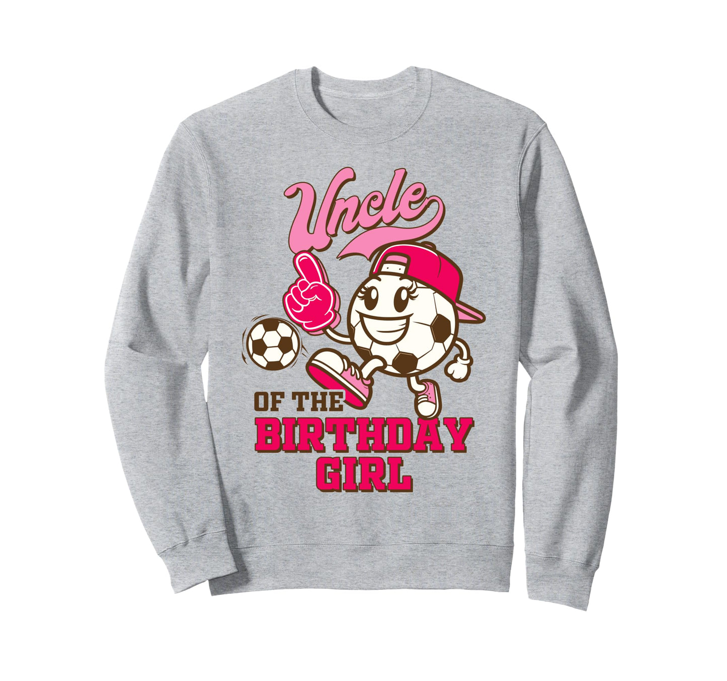 Soccer Uncle Birthday Party Uncle Sweatshirt - Aesthetic Graphic Men Women - T-Shirt, Sweatshirt, Hoodie