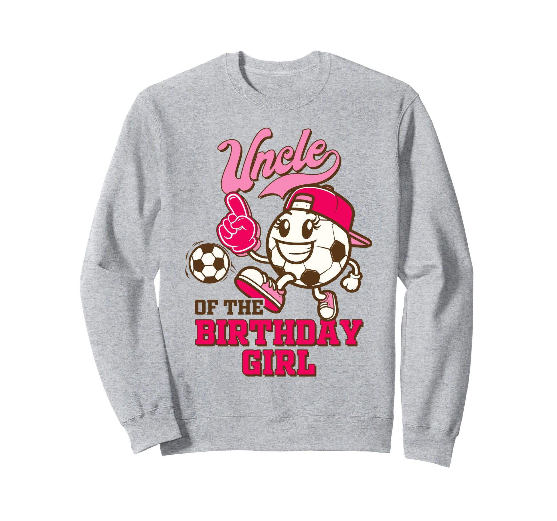 Soccer Uncle Birthday Party Uncle Sweatshirt - Aesthetic Graphic Men Women - T-Shirt, Sweatshirt, Hoodie