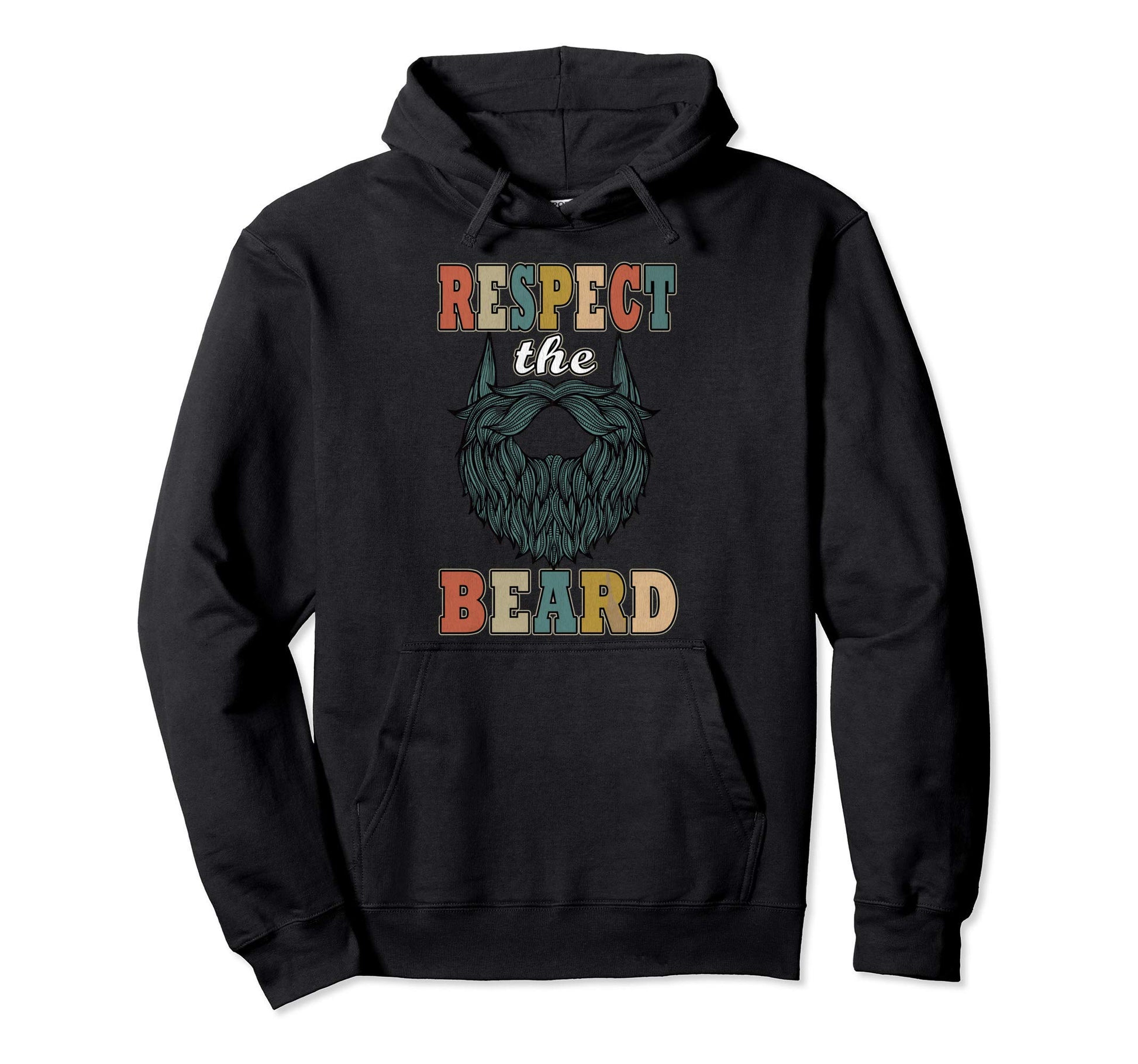 Beard Shirts Respect Beard Gift Hoodie - Casual Everyday Wear for Adults - T-Shirt, Sweatshirt, Hoodie