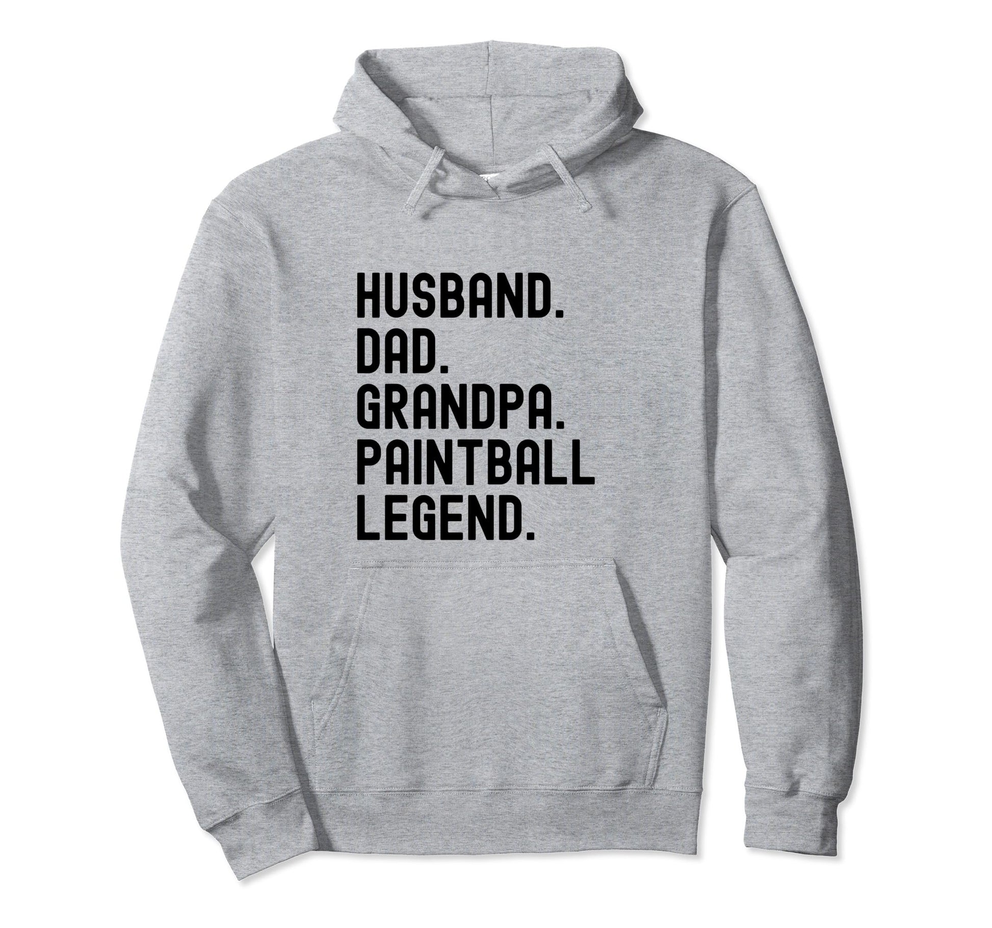 Husband Dad Grandpa Paintball Legend Hoodie - Custom Art Print for Adults - T-Shirt, Sweatshirt, Hoodie