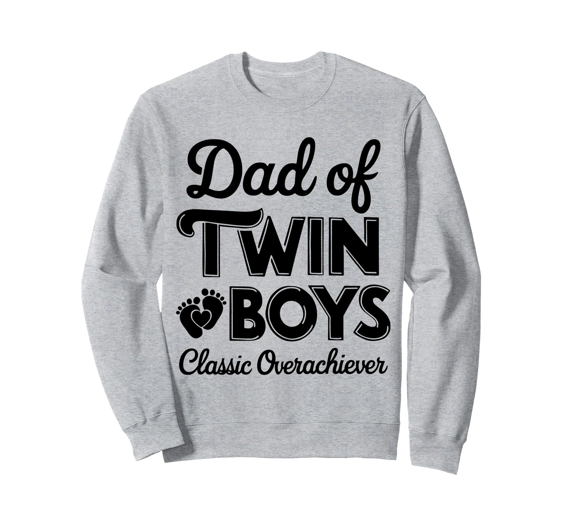 Twin Daddy Funny Twin Dad Sweatshirt - Fun Novelty Design for Adults - T-Shirt, Sweatshirt, Hoodie