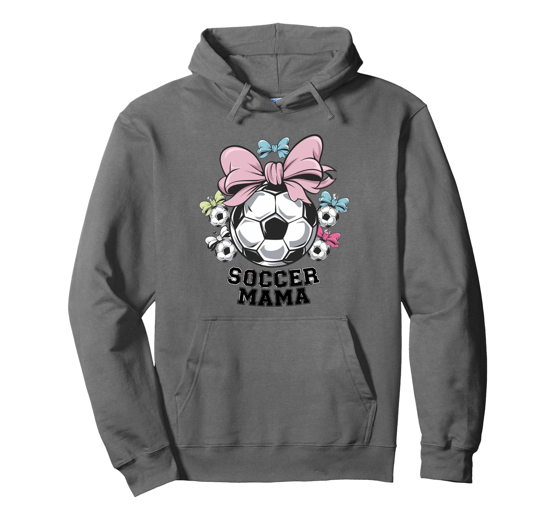 Soccer Mom Proud Supporter Team Hoodie - Streetwear Style Unisex - T-Shirt, Sweatshirt, Hoodie