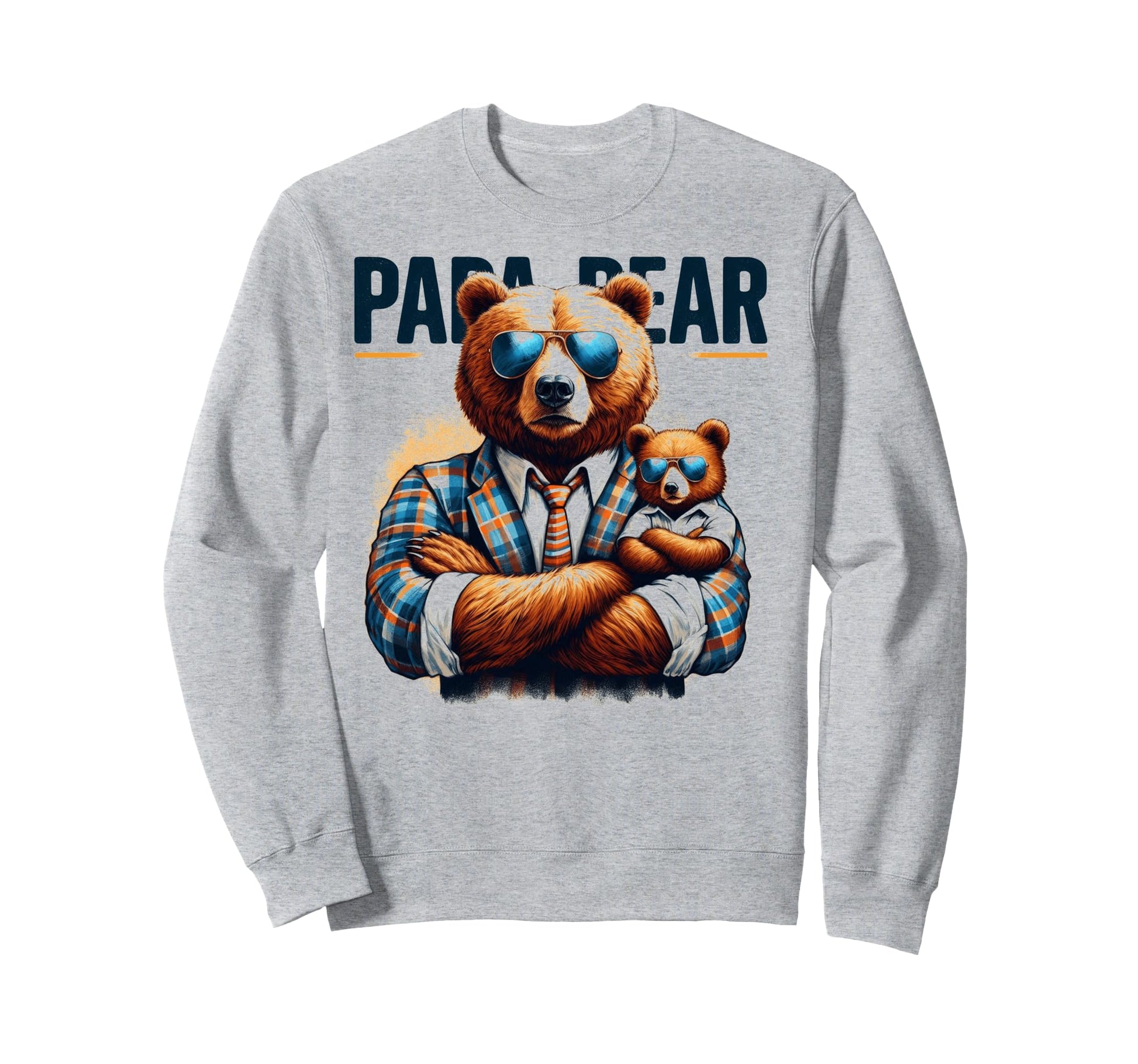 Papa Bear Funny Bears Animal Lover Sweatshirt - Custom Art Print Unisex - T-Shirt, Sweatshirt, Hoodie