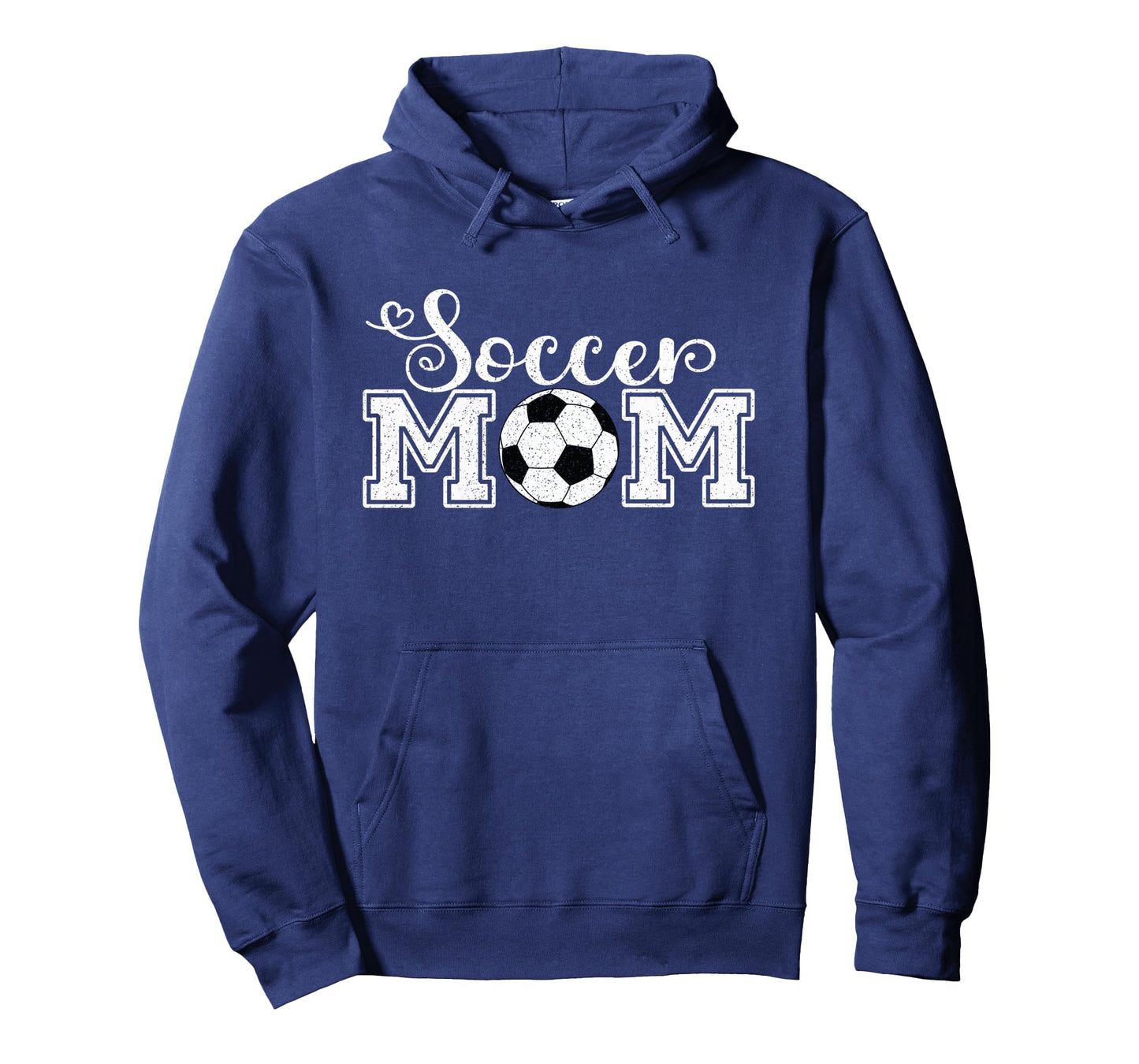 Soccer Mom Soccer Mama Checkered Hoodie - Casual Everyday Wear for Adults - T-Shirt, Sweatshirt, Hoodie