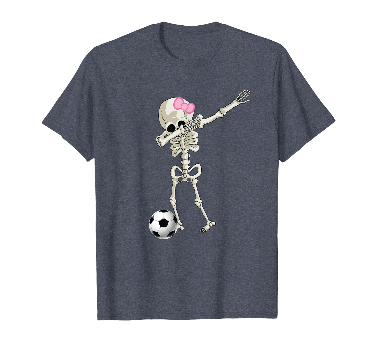 Halloween Skeleton Soccer Dabbing T-Shirt - Aesthetic Graphic Unisex - T-Shirt, Sweatshirt, Hoodie
