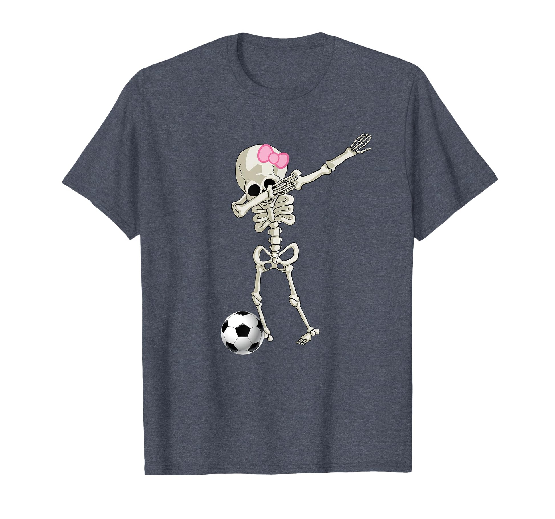 Halloween Skeleton Soccer Dabbing T-Shirt - Aesthetic Graphic Unisex - T-Shirt, Sweatshirt, Hoodie