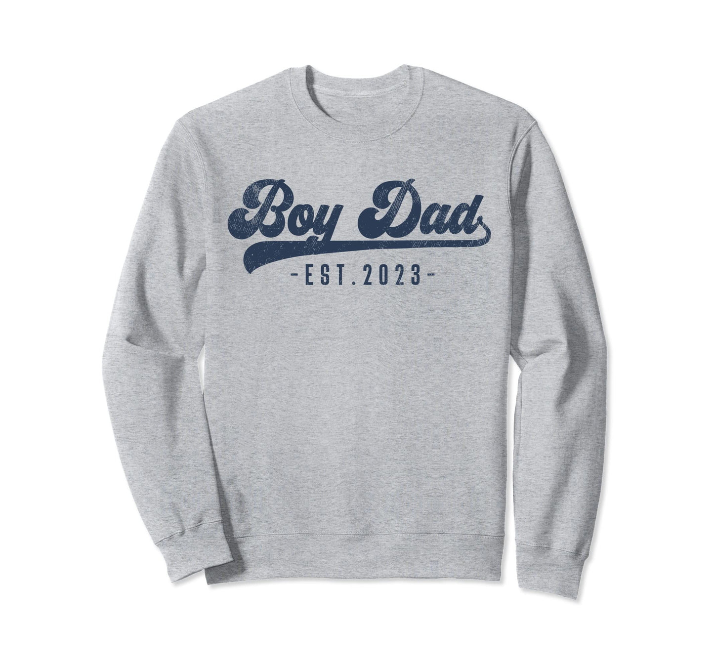 Dad Est 2023 Dad To Be Gifts New Sweatshirt - Minimalist Print for Adults - T-Shirt, Sweatshirt, Hoodie