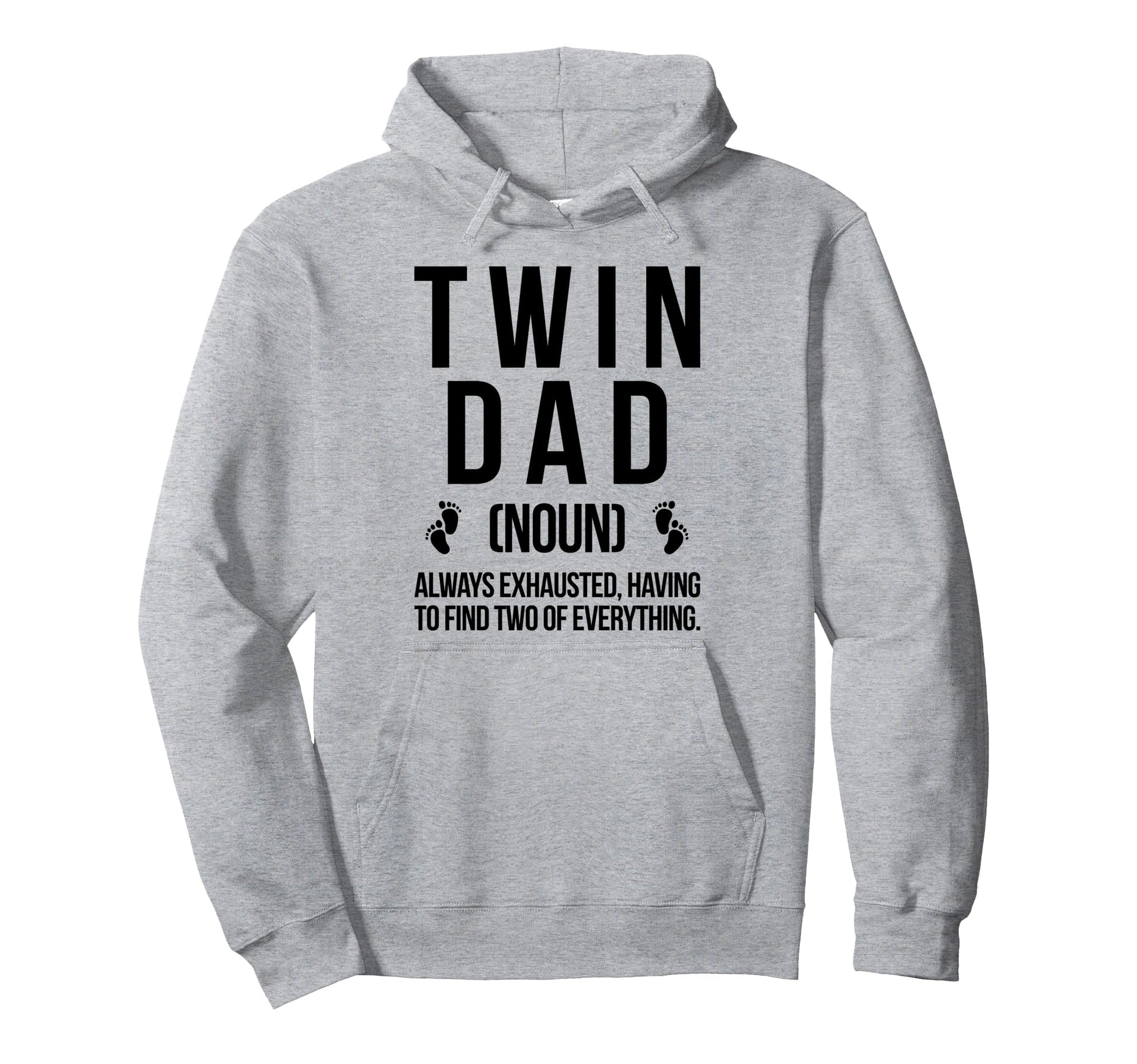 Twin Dad Definition Dad Twins Twin Father Hoodie - Aesthetic Graphic Unisex - T-Shirt, Sweatshirt, Hoodie