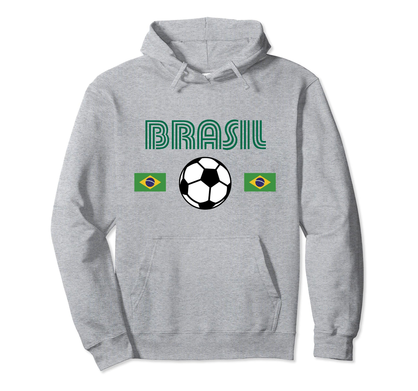 Brazil Soccer Fans Related Products Hoodie - Graphic Print Unisex - T-Shirt, Sweatshirt, Hoodie