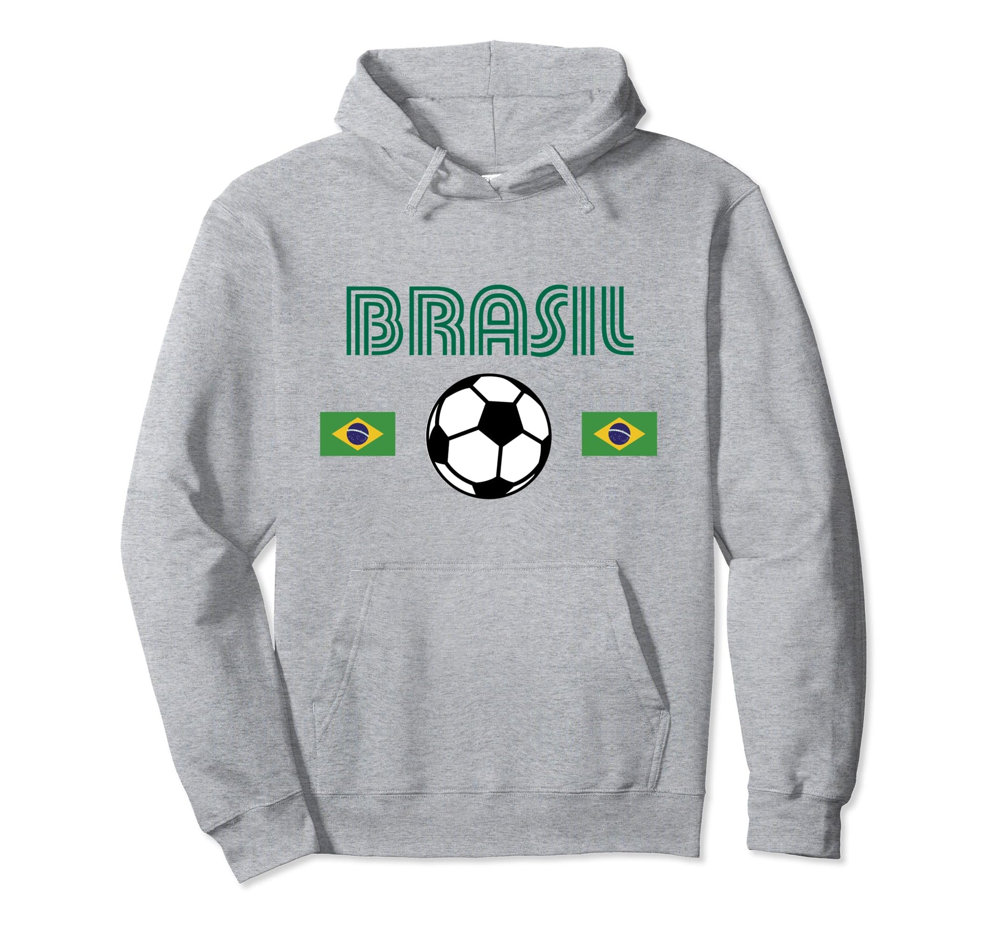 Brazil Soccer Fans Related Products Hoodie - Graphic Print Unisex - T-Shirt, Sweatshirt, Hoodie