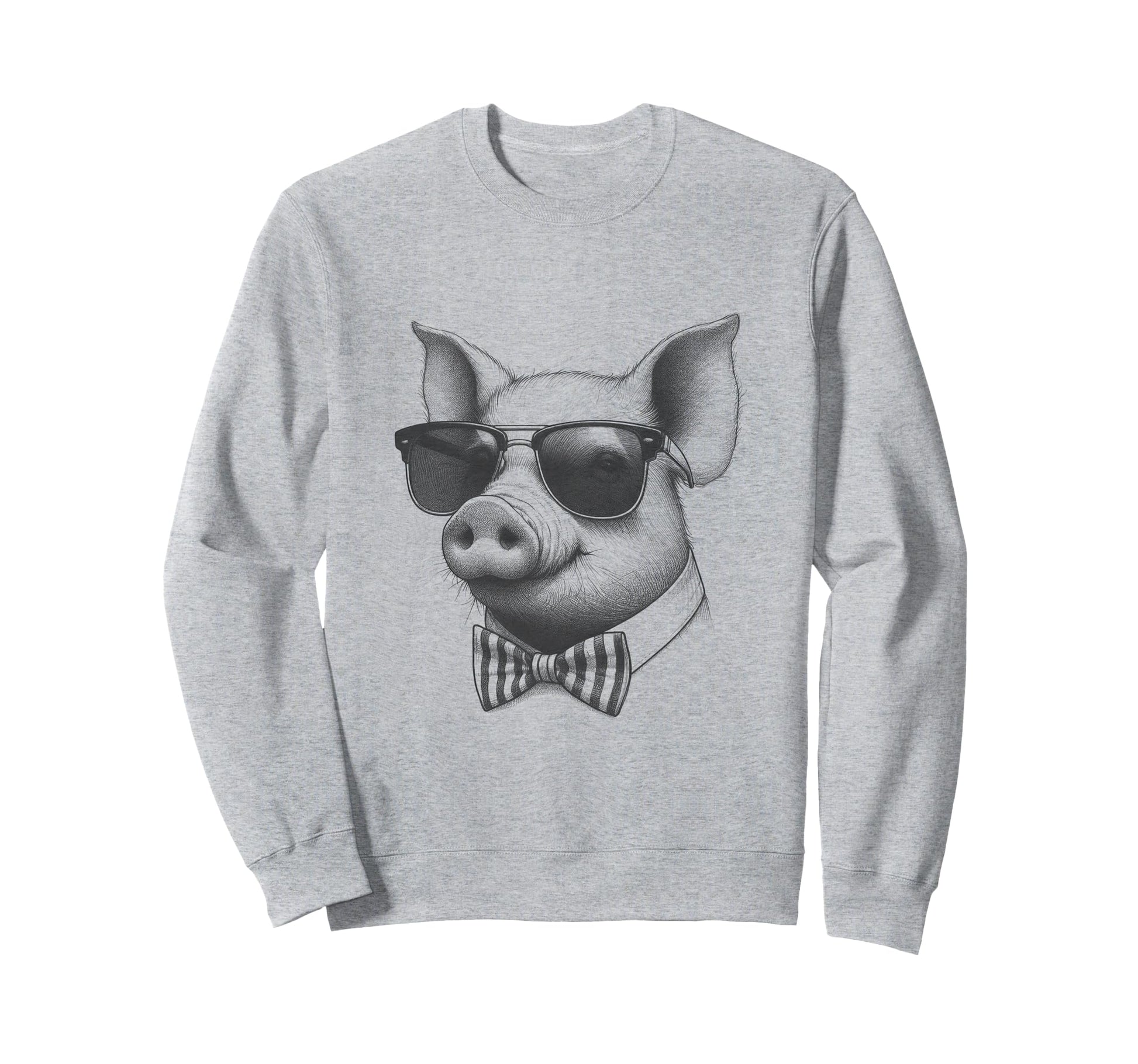Pig Dad Sunglasses And Sweatshirt - Novelty Apparel Men Women - T-Shirt, Sweatshirt, Hoodie