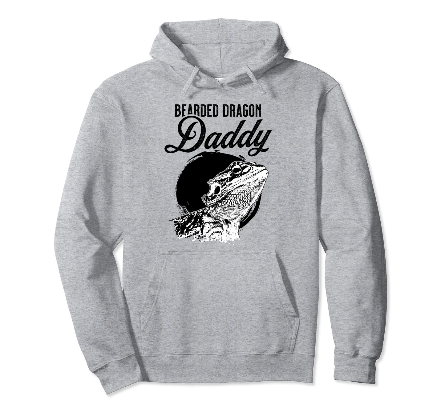 Bearded Dragon Daddy Father Dad Bearded Hoodie - Aesthetic Graphic Unisex - T-Shirt, Sweatshirt, Hoodie